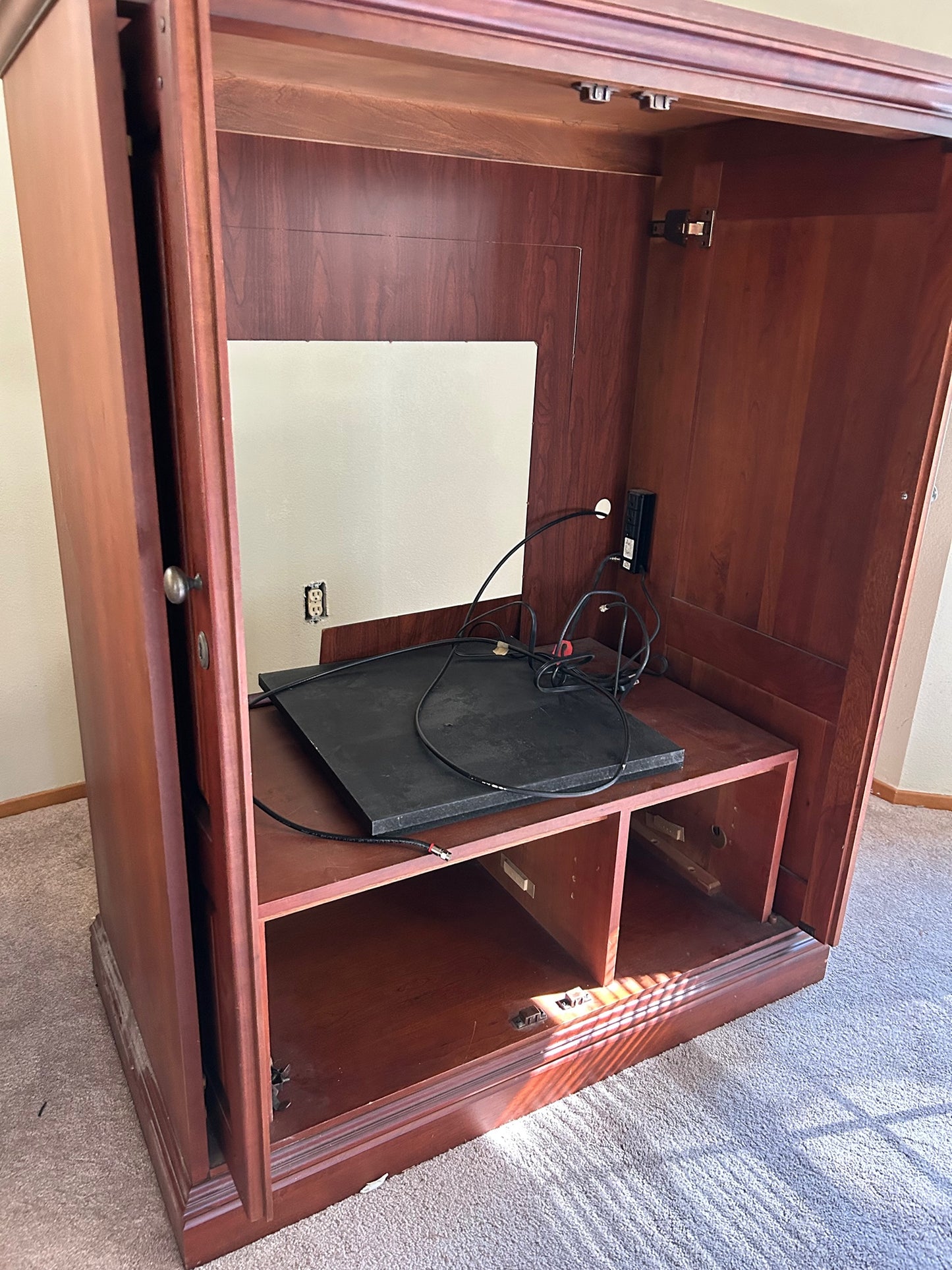Hooker Hideaway Two-Door Media Cabinet