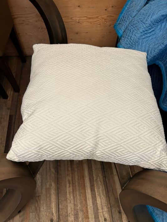 Cream Colored Accent Pillow