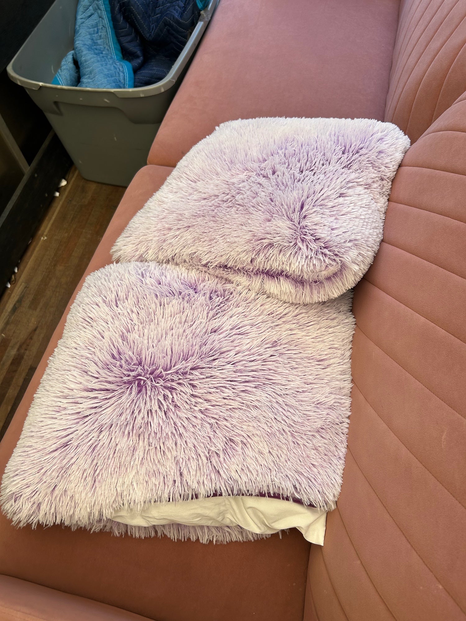 Purple Sunburst Pillow