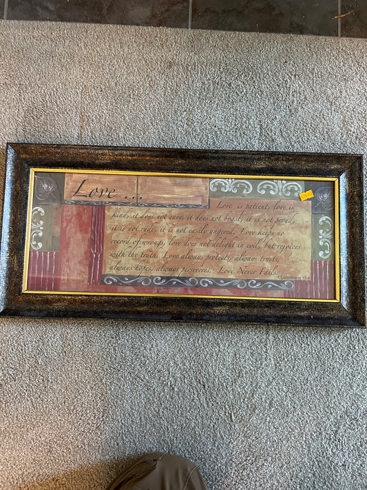 Home Decor Rectangle Sign