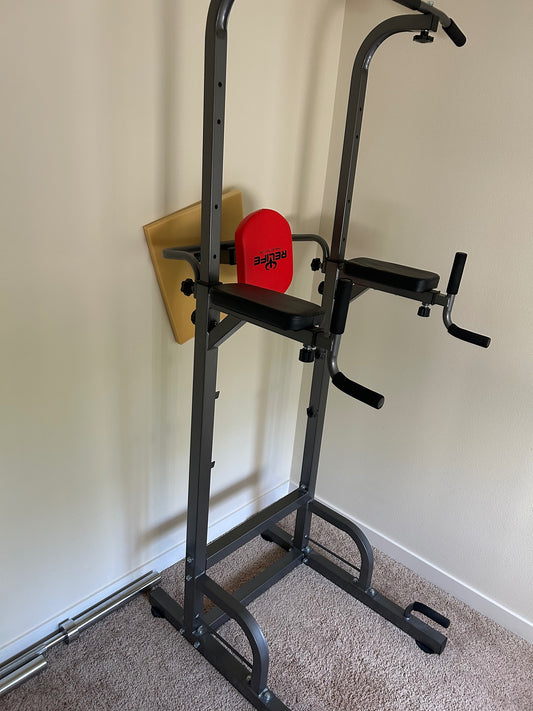 Relife Power Tower Pull-Up & Dip Station