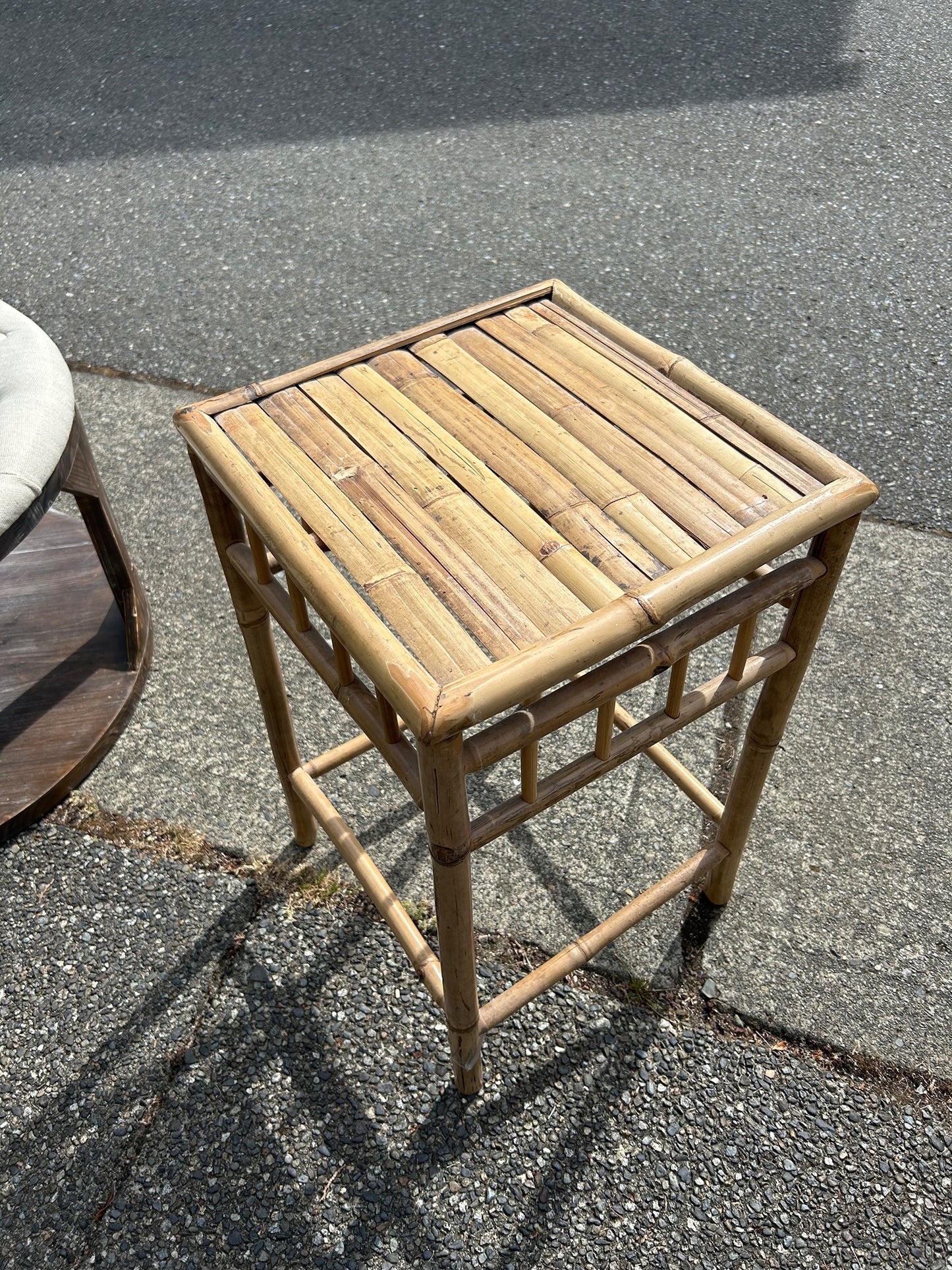 Bamboo Side Table