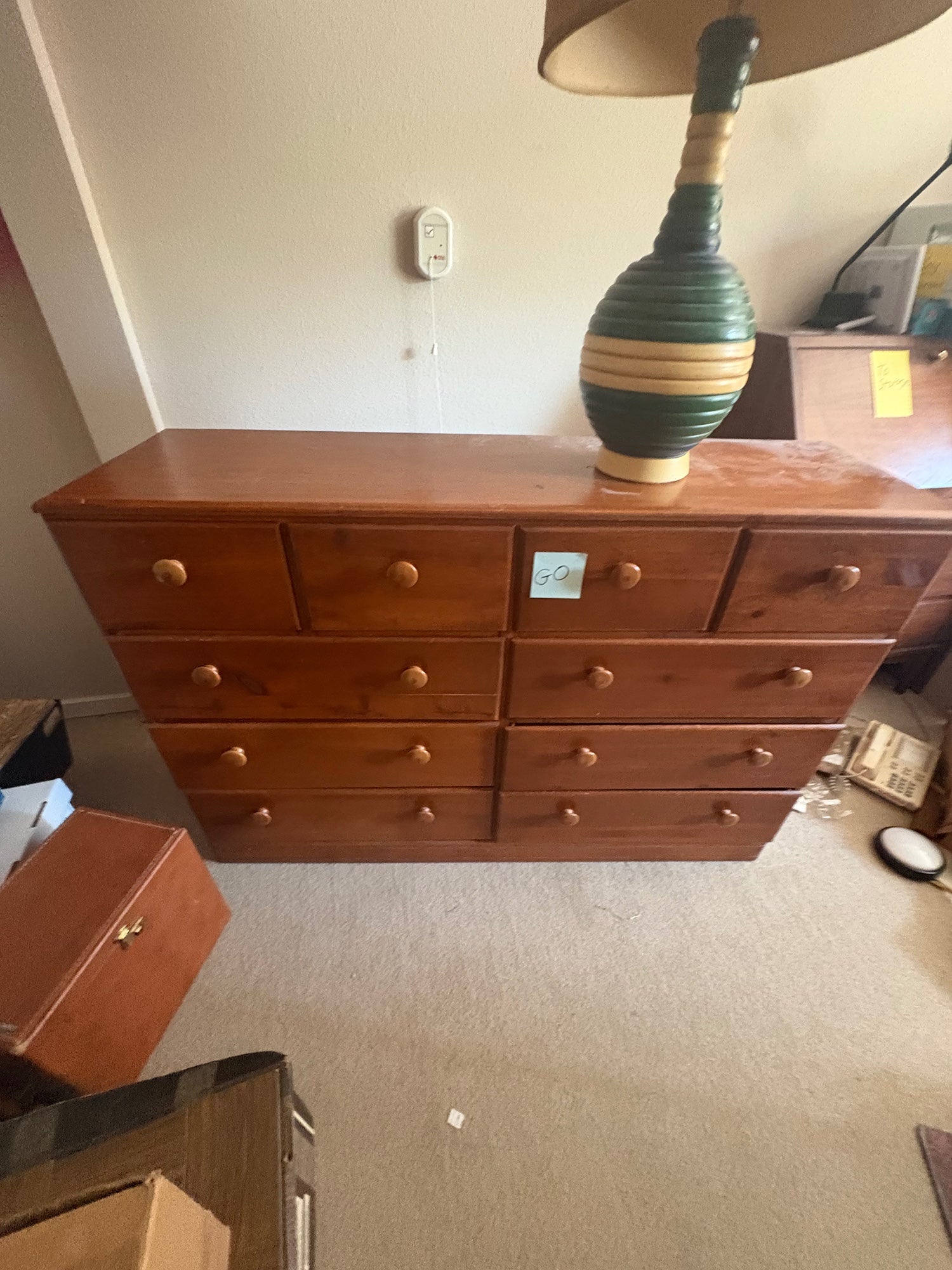 Rustic Brown Wooden Chest of Drawers