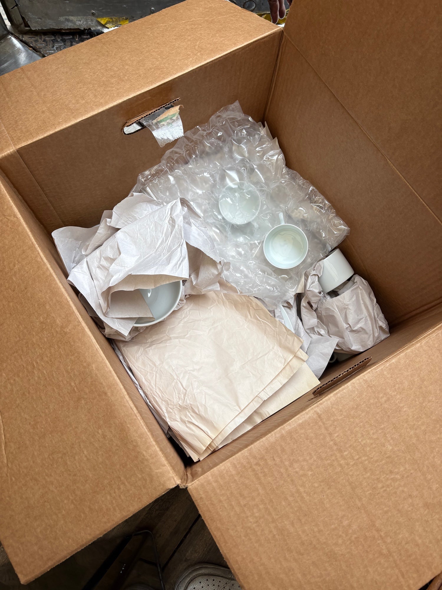 Apilco Tuilleries Porcelain Dinnerware Set, from Williams Sonoma