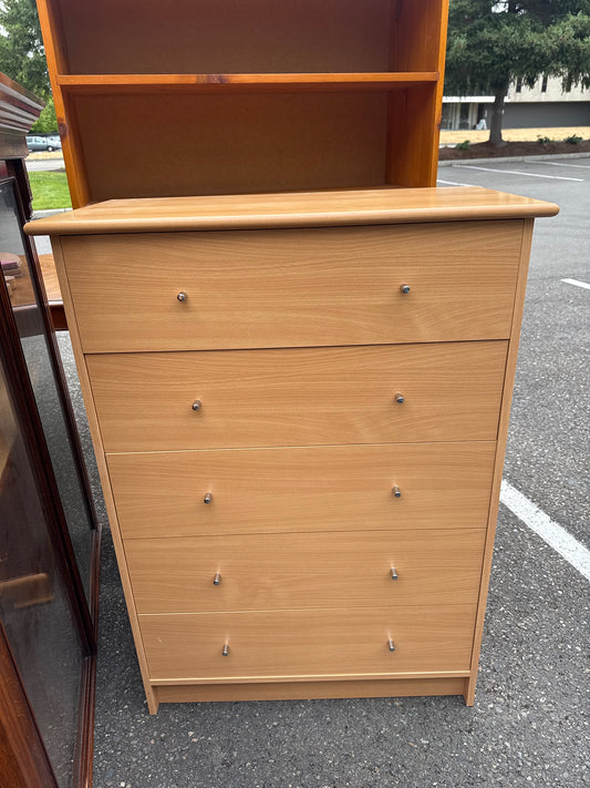 Made in Denmark Light Wood 4-Drawer Dresser