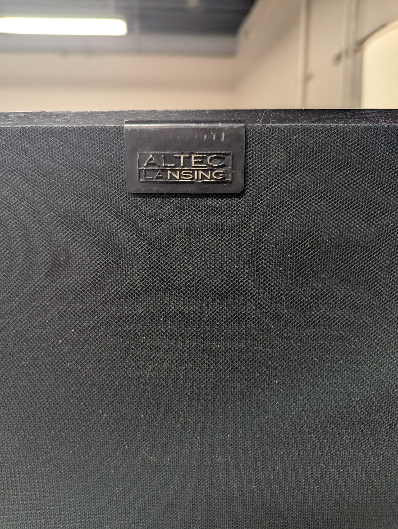 Altec Lansing Compact Black Speakers