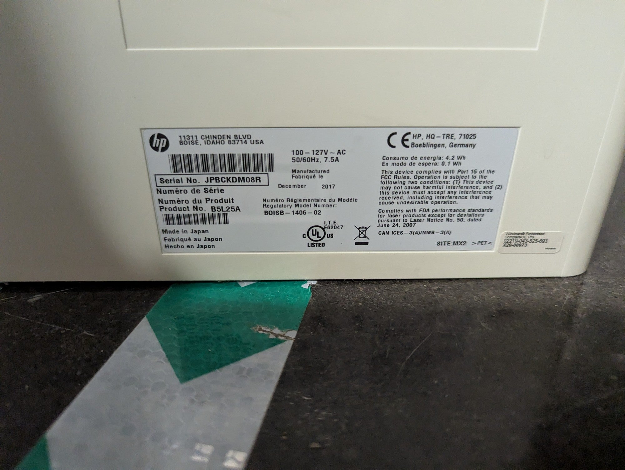 HP Color LaserJet Enterprise M553 Printer