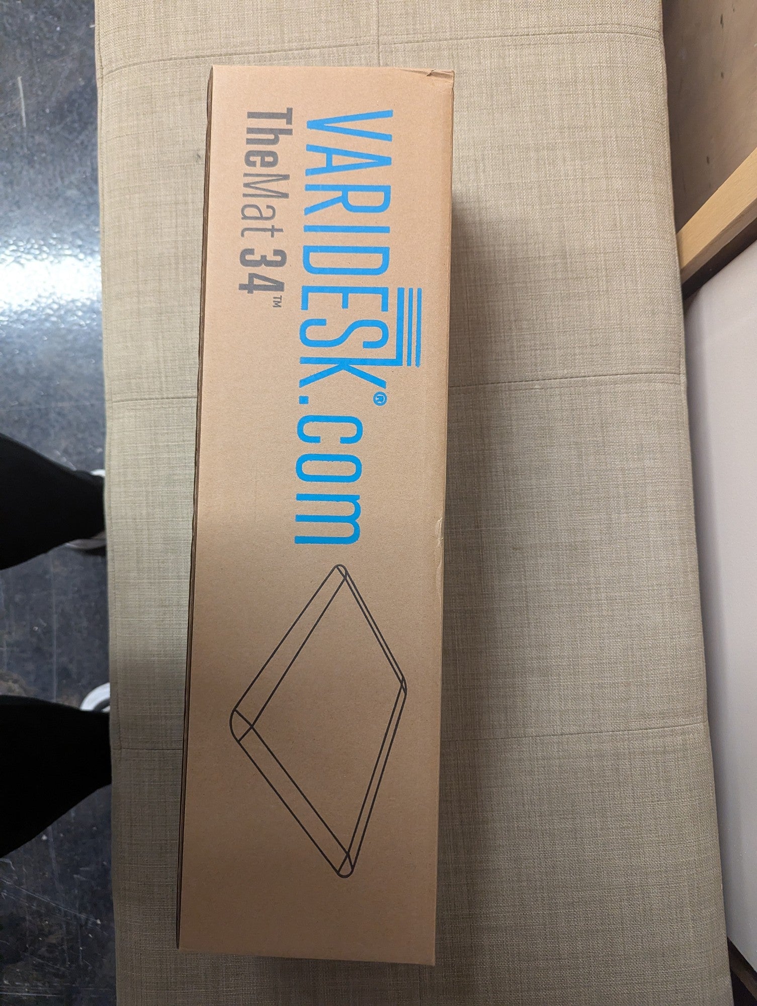 New VARIDESK TheMat 34 Anti-Fatigue Mat in Box