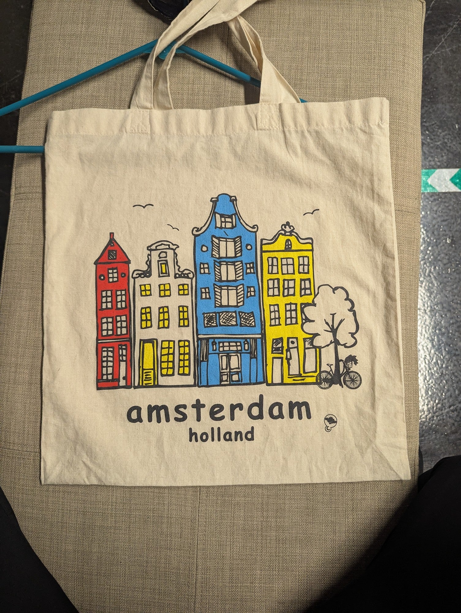 Amsterdam Holland Canvas Tote Bag