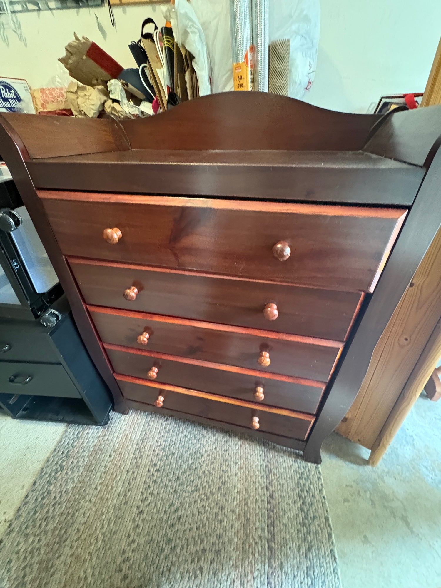 Five Drawer Dresser