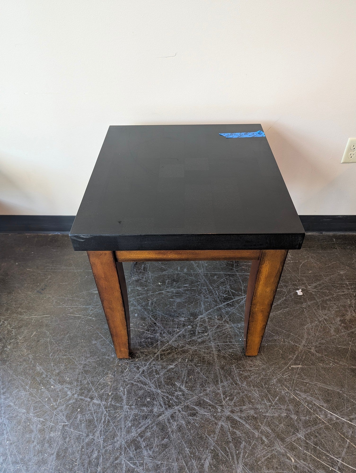 Black Stone Top Table