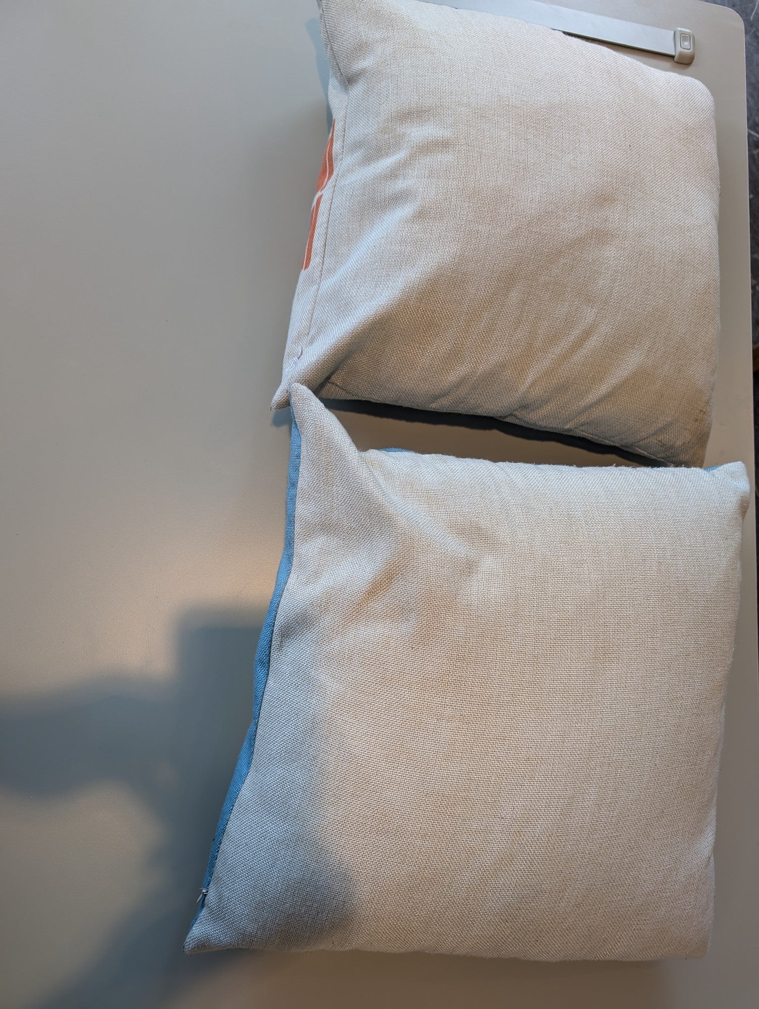 Modern Robot Decorative Throw Pillows - Set of Two