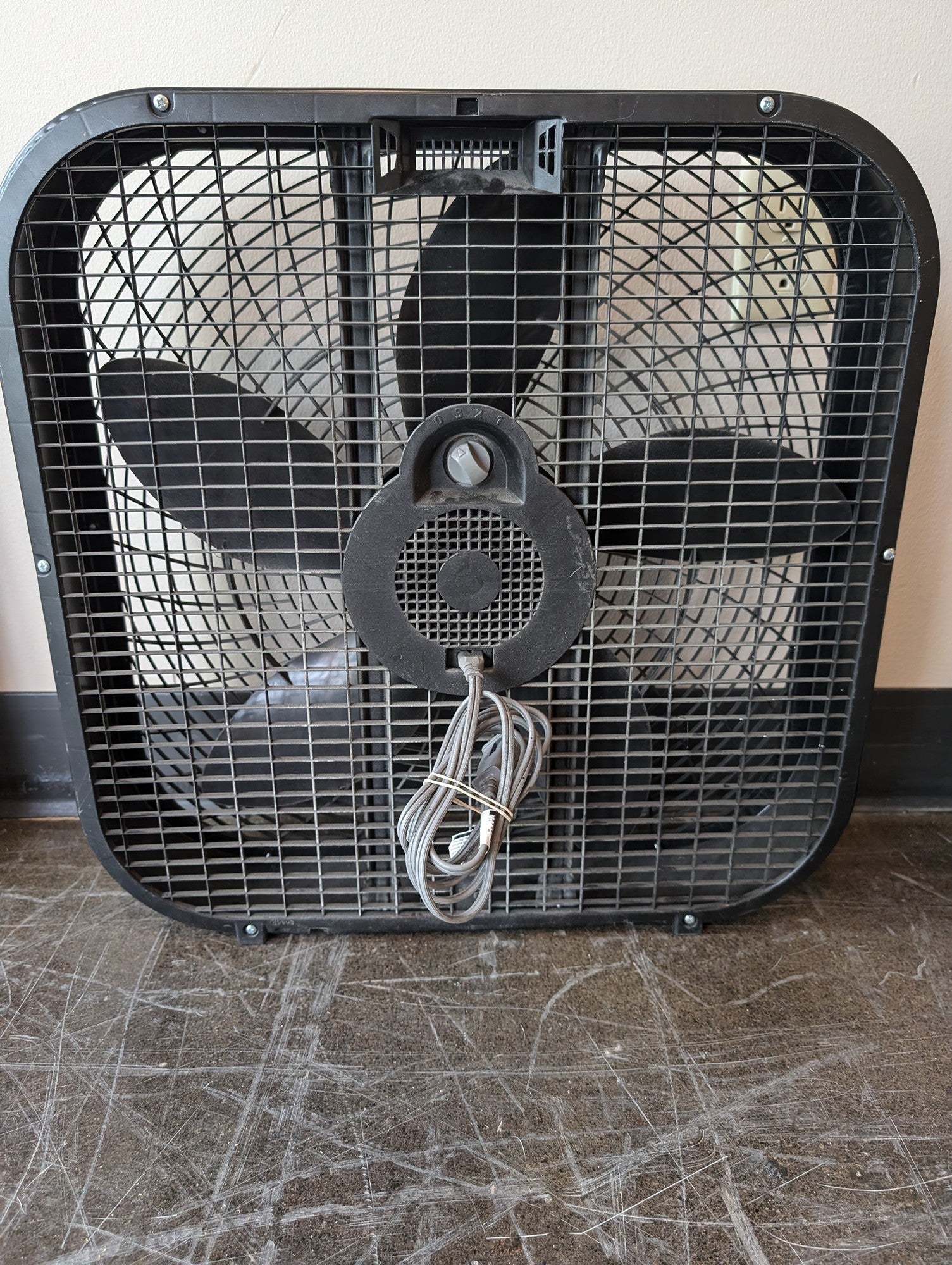 Holmes Black Square Box Fan