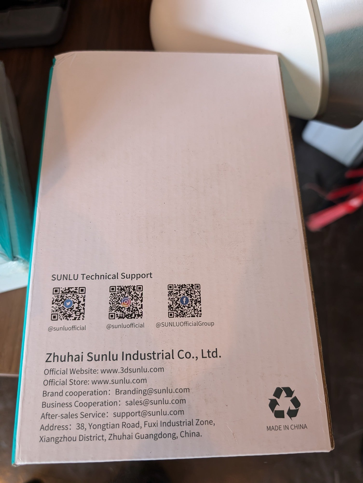 SUNLU ABS-Like Clear Photopolymer 3D LCD Printing Resin 1KG