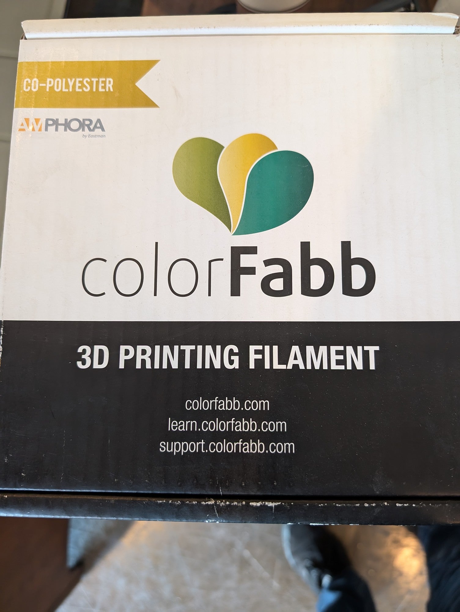 ColorFabb HT Amphora Co-Polyester 3D Printing Filament Black 2.85mm Unopened