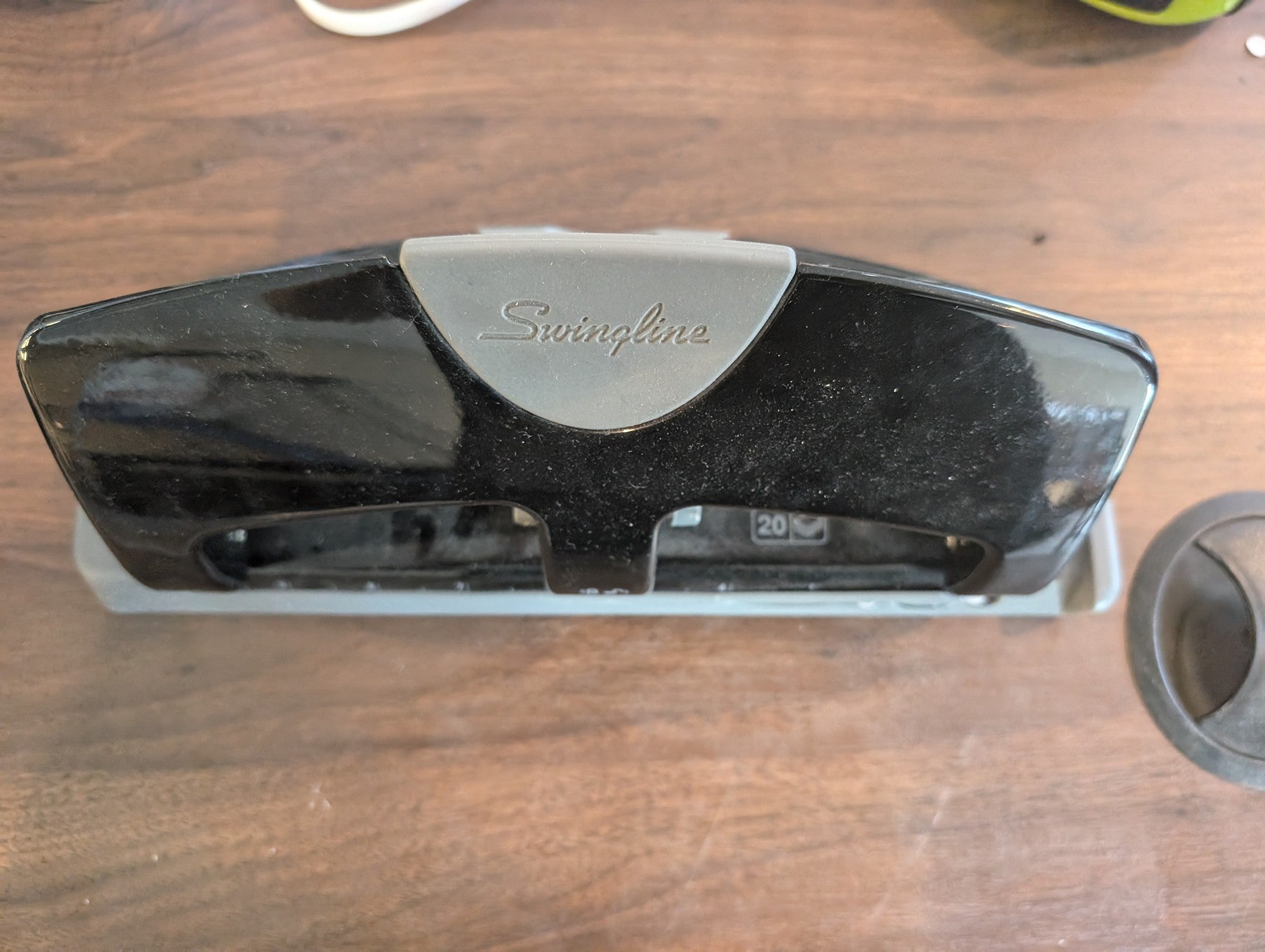 Swingline Durable Desktop 2-Hole Paper Punch
