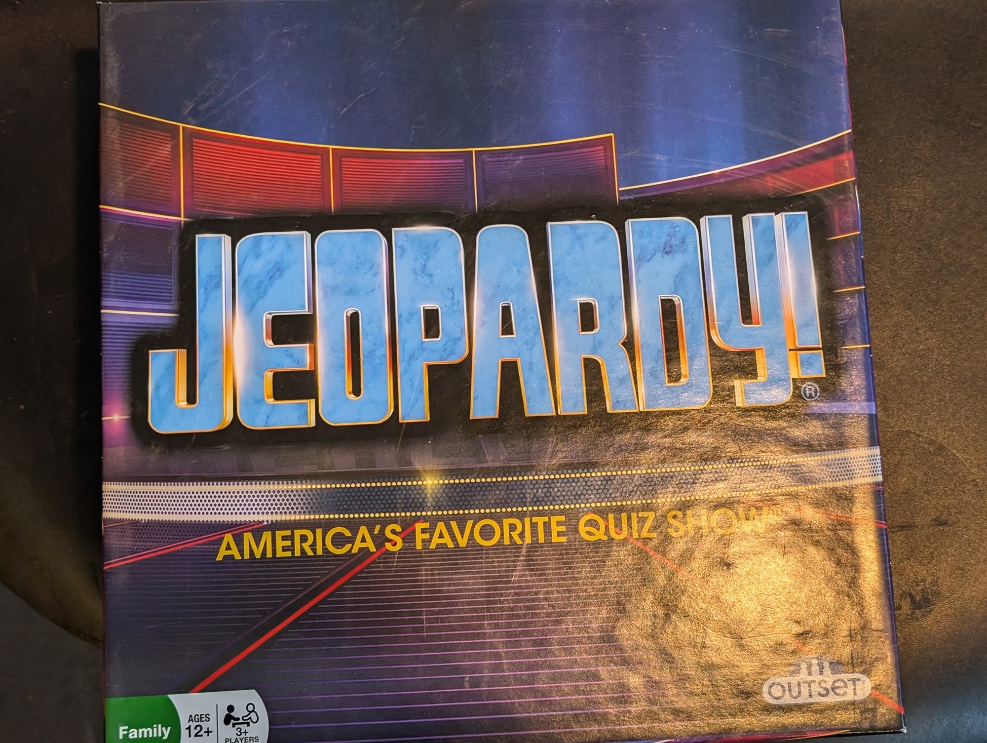 Jeopardy! America's Favorite Quiz Show Board Game by Outset
