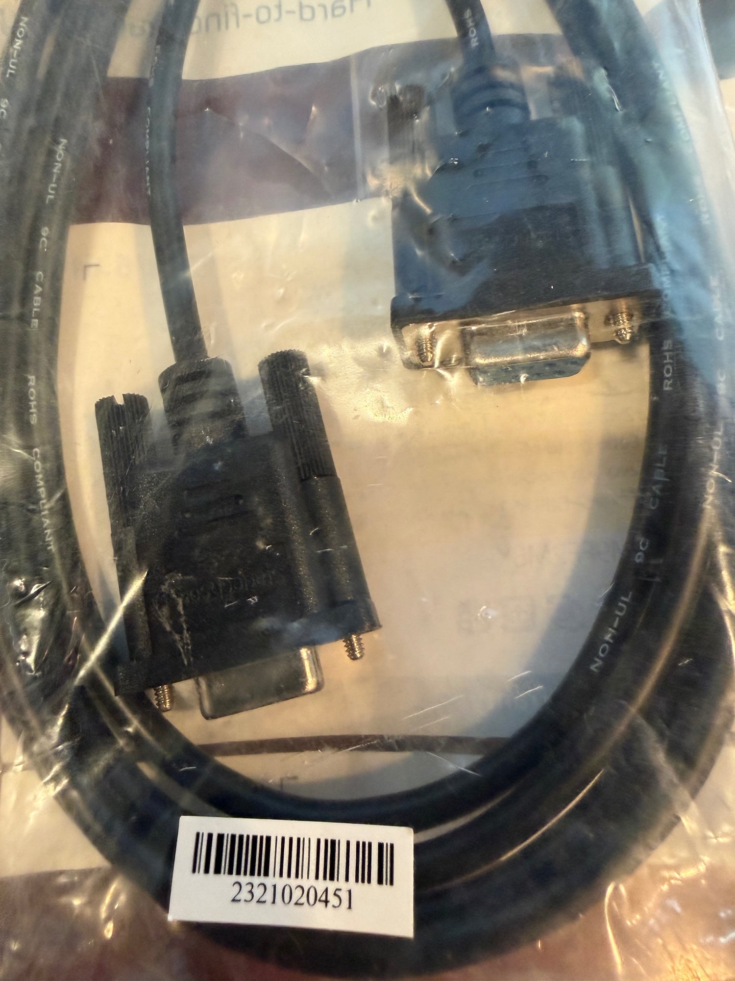 Lot of Four New in Box - StarTech Serial Cables DB9 RS232 2 Meters