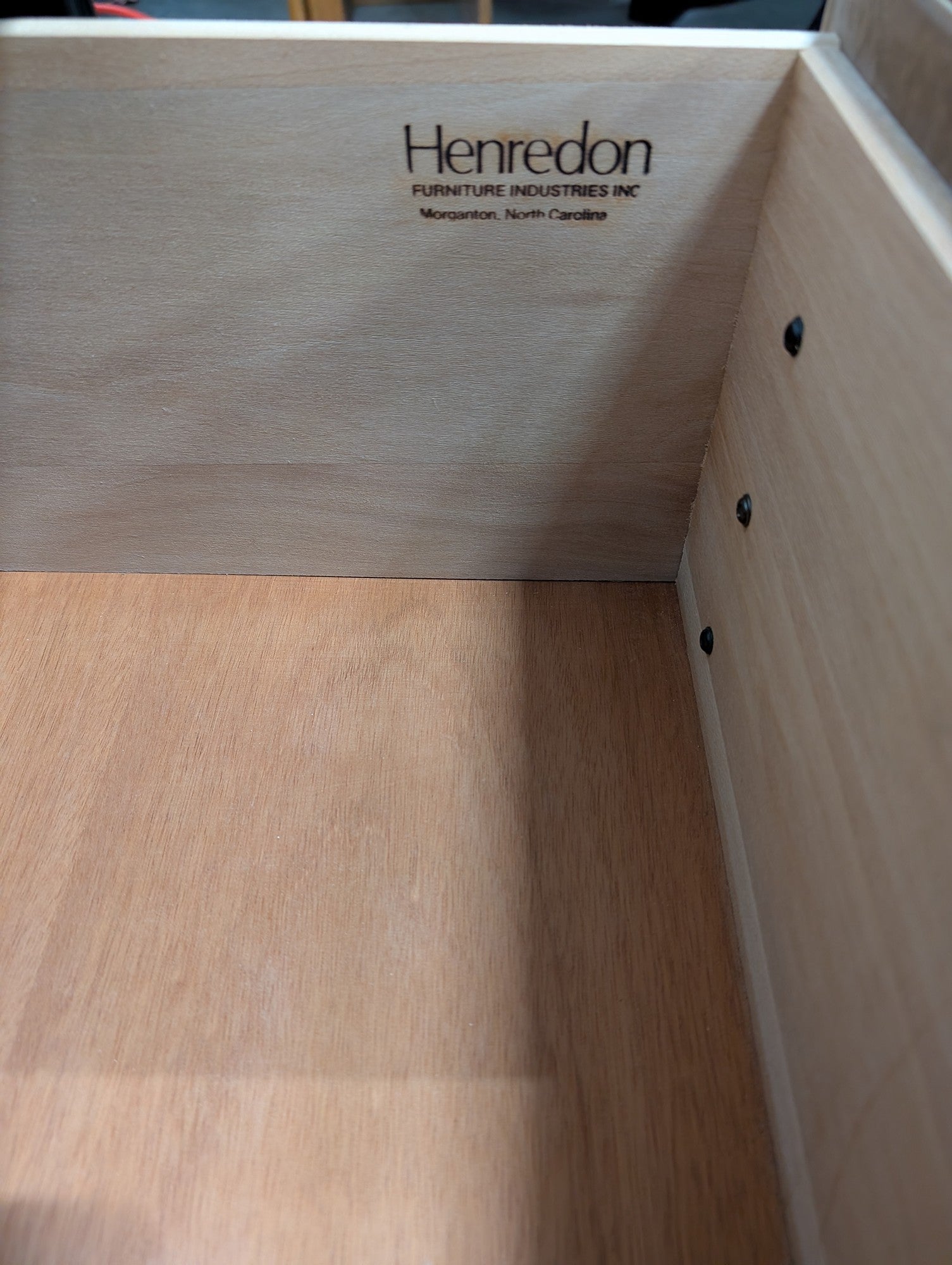 Henredon Art Deco Style Two-Drawer Nightstand