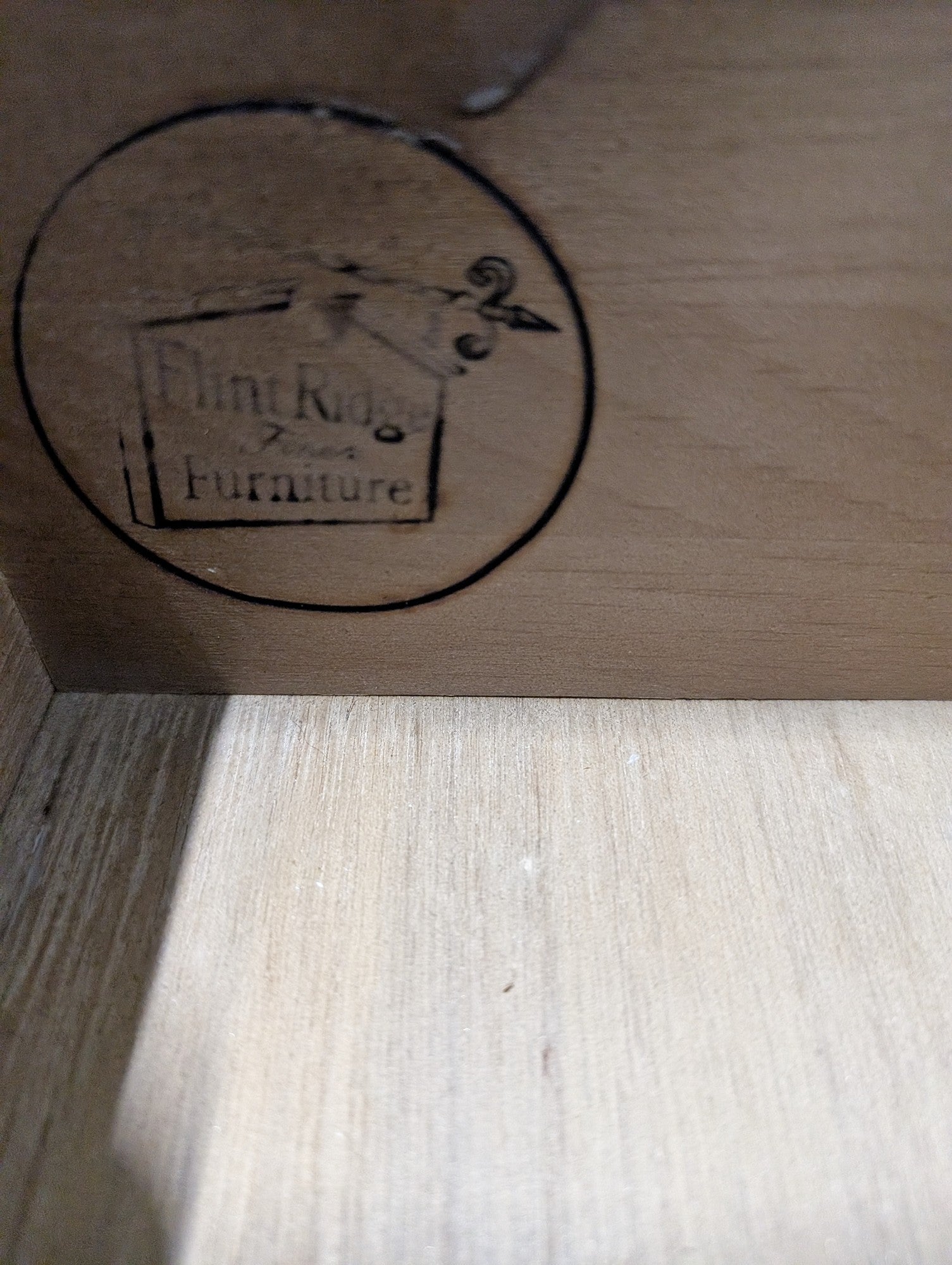 Flint Ridge Furniture Ornate Traditional Wood Buffet Sideboard Cabinet