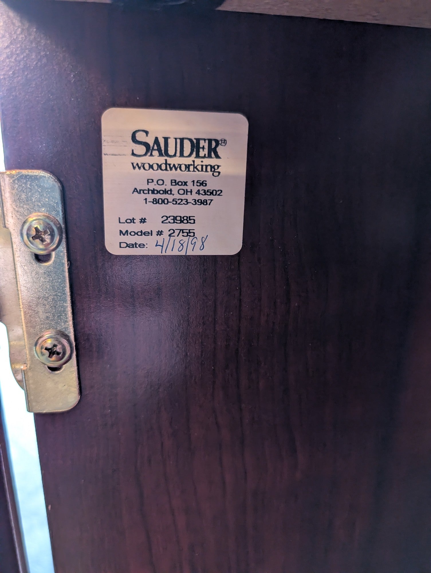 Sauder Woodworking Compact Media Cabinet with Storage