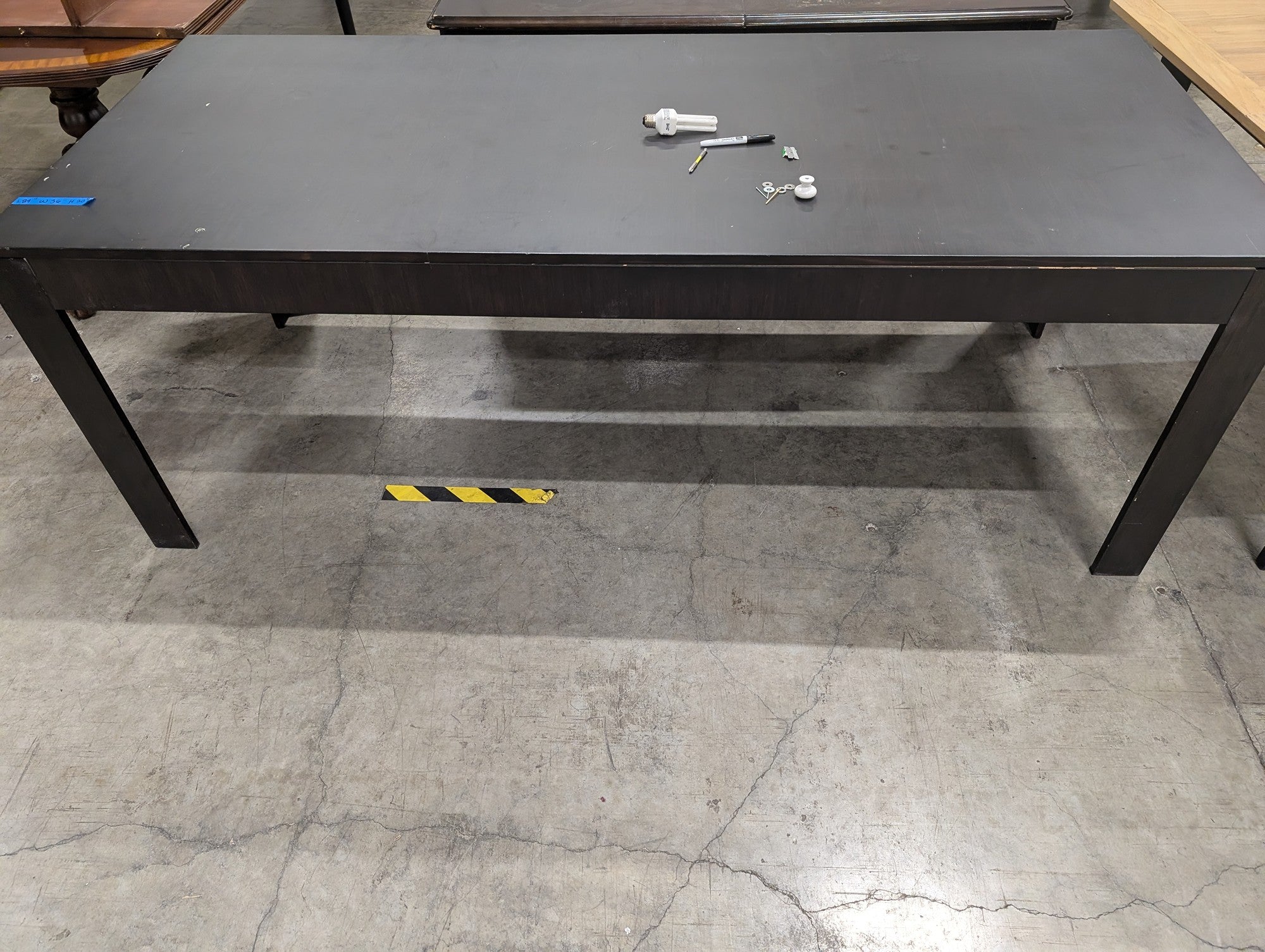 Modern Dark Grey Rectangular Table