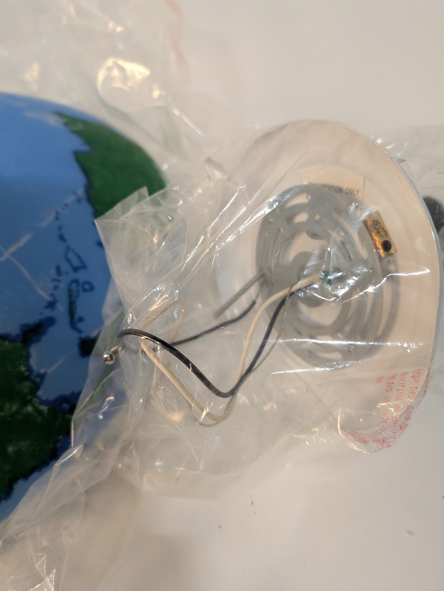 World Map Globe Ceiling Pendant Light Fixture