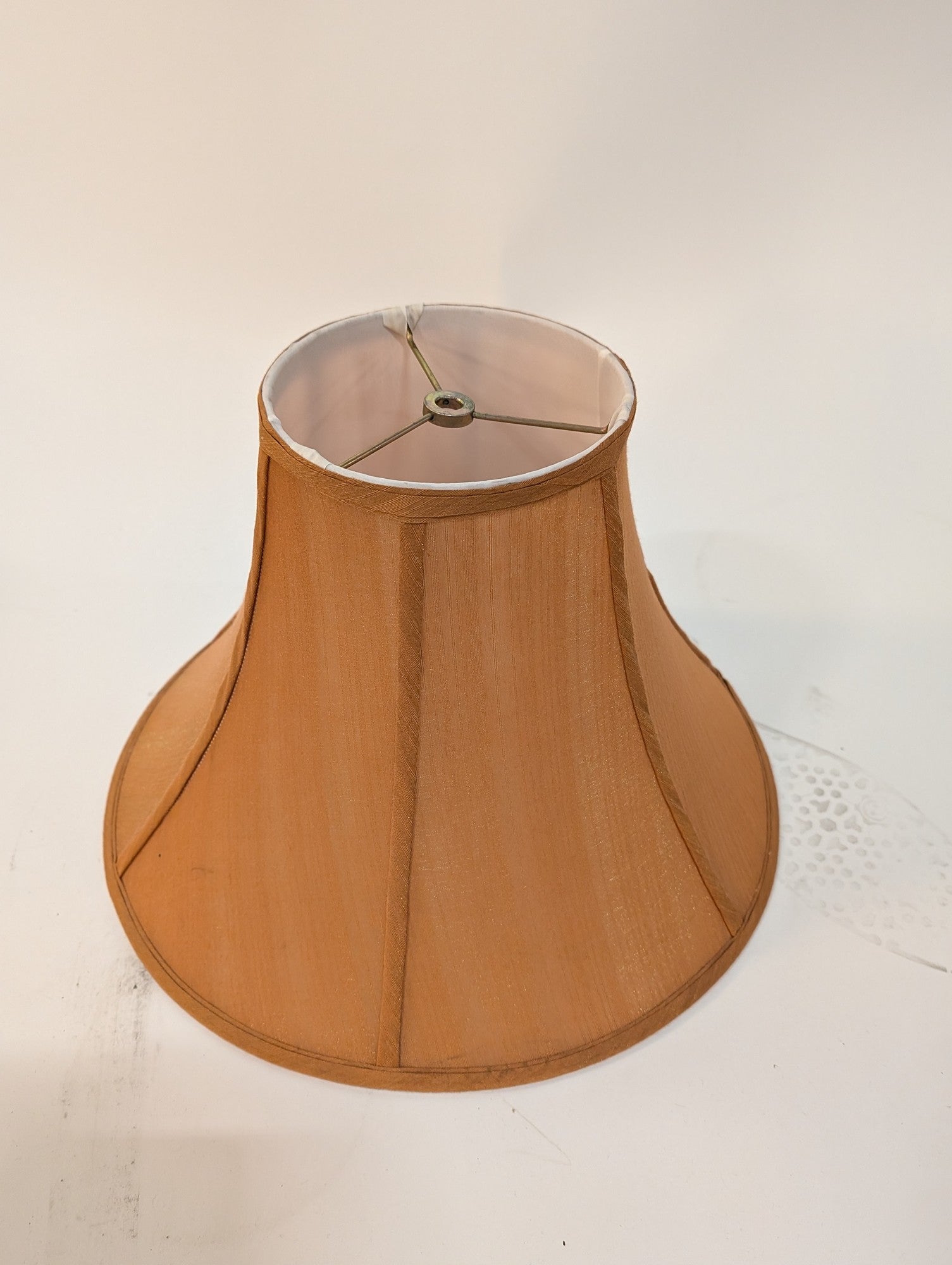 Tapered Bell Fabric Lampshade with Spider Fitter