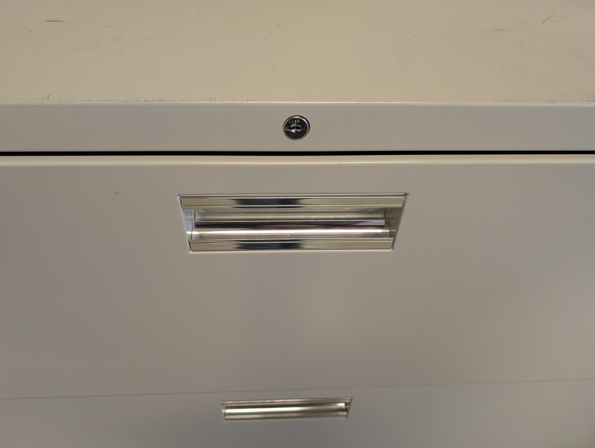HON Three-Drawer Lateral Filing Cabinet (No Key)