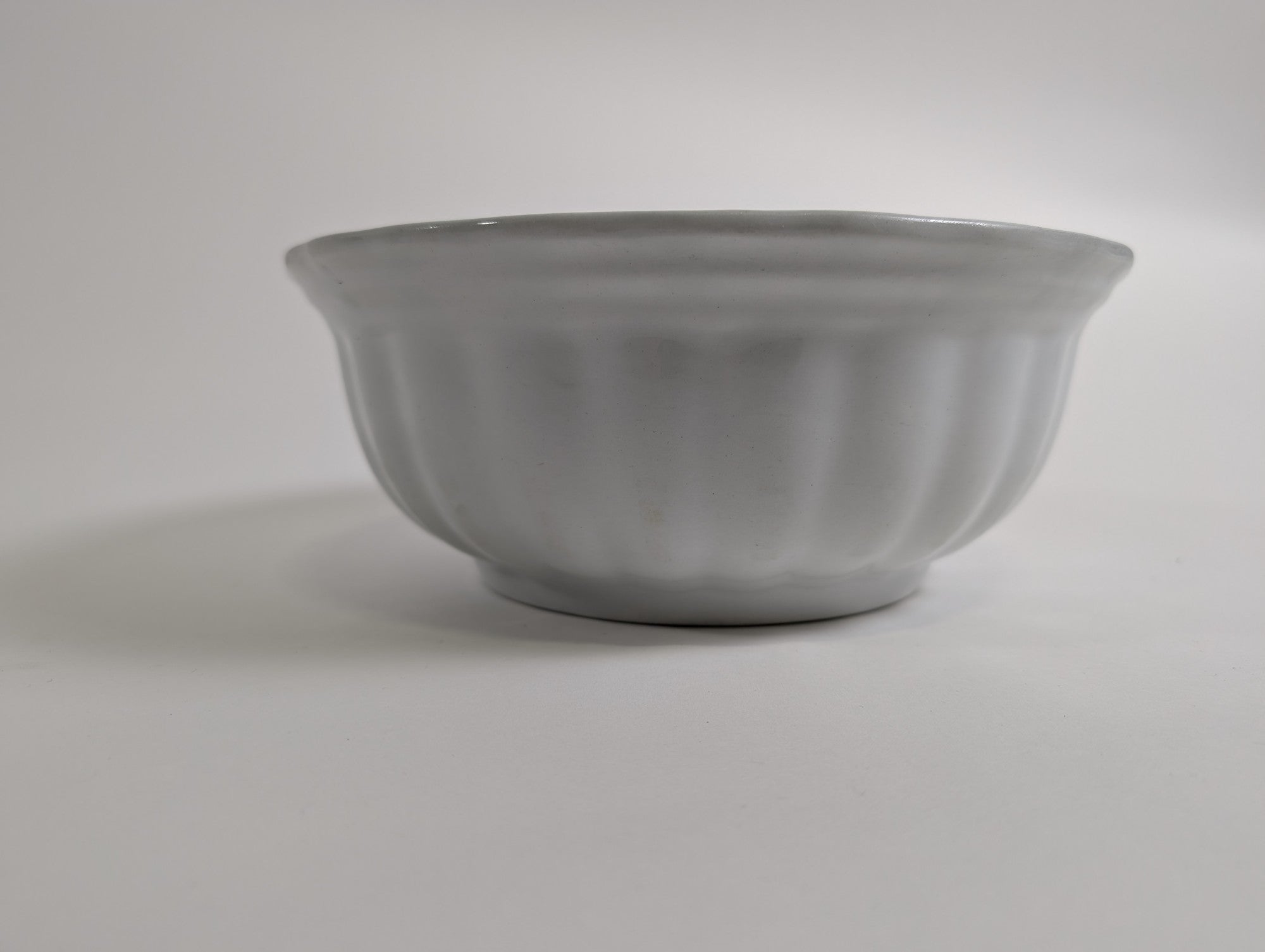 Vintage Royal Ironstone China Wood & Son Fluted Serving Bowl