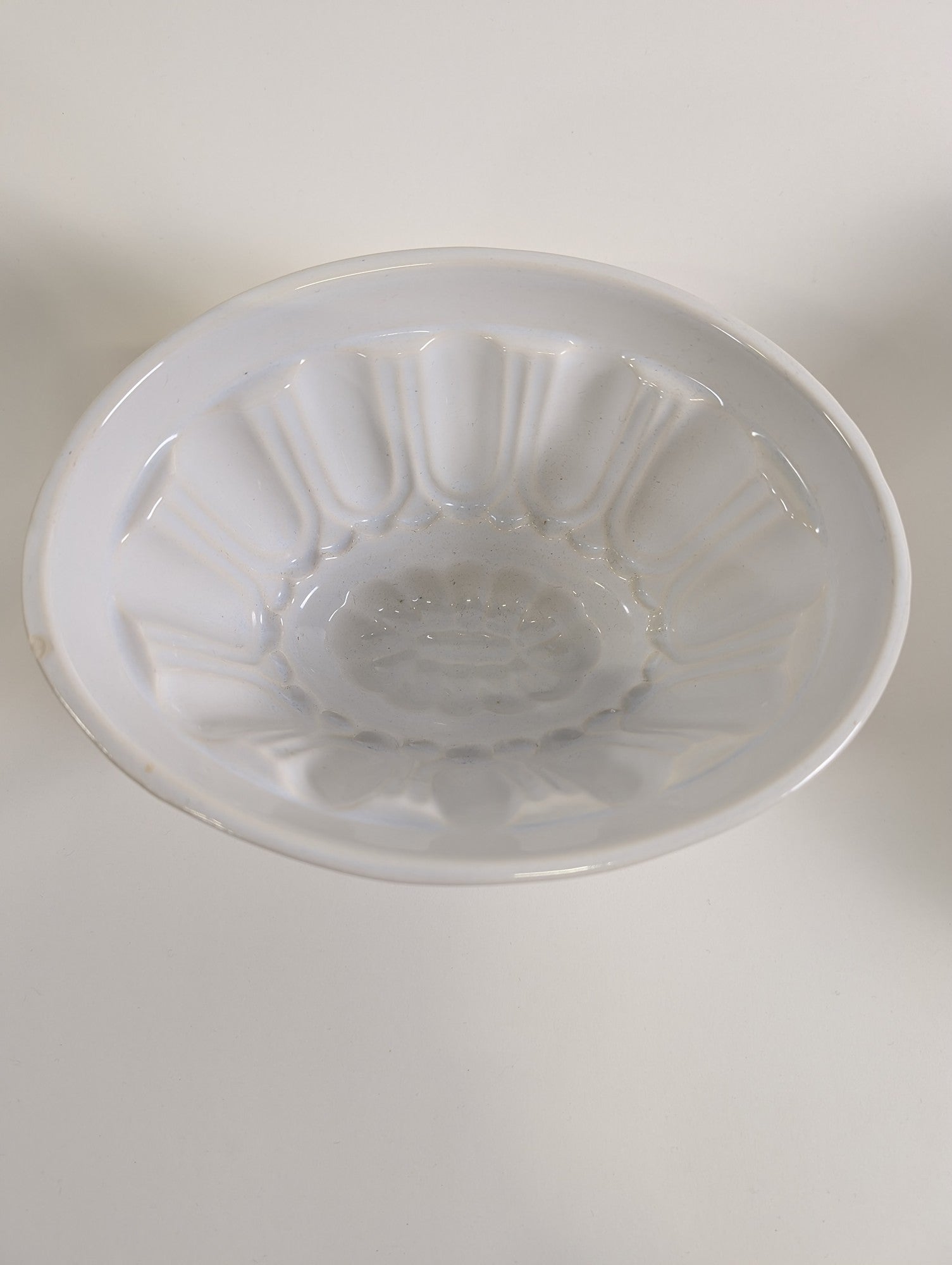 T.G. Green Ltd. White Fluted Ceramic Pudding Basin Mixing Bowl