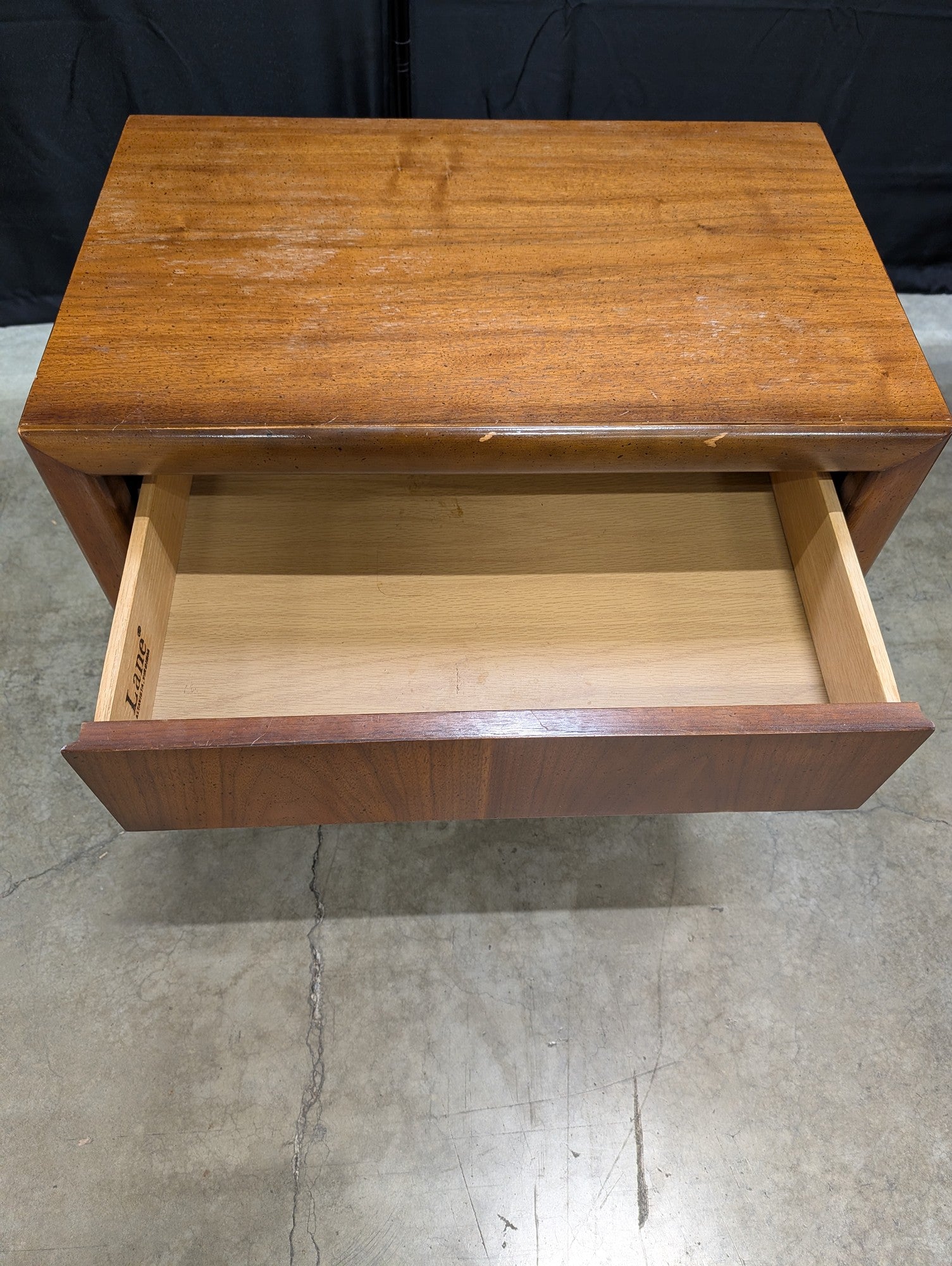 Lane Altavista Mid-Century Modern Wood Nightstand