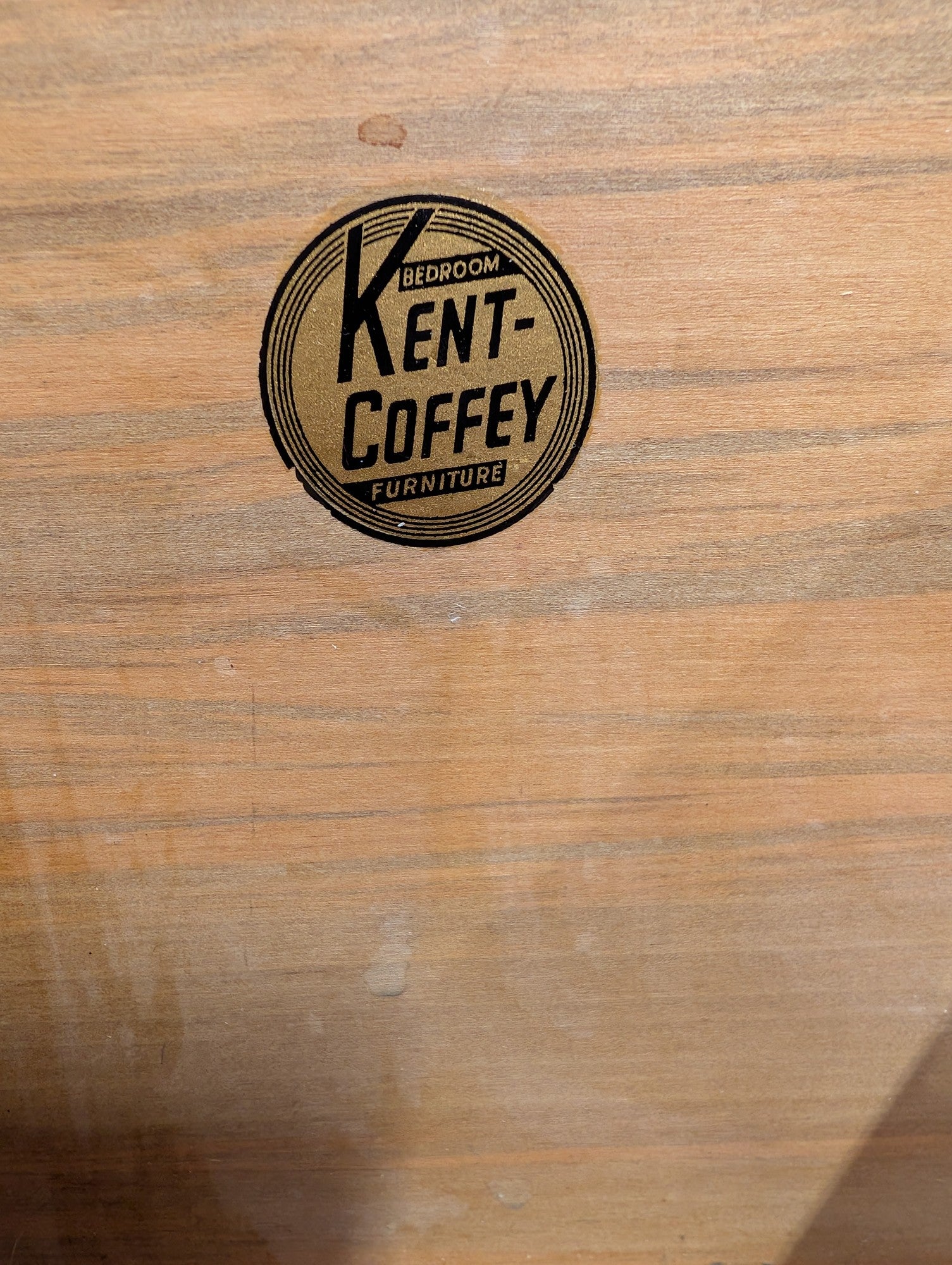 Kent-Coffey Mid-Century Modern Wood Five-Drawer Chest