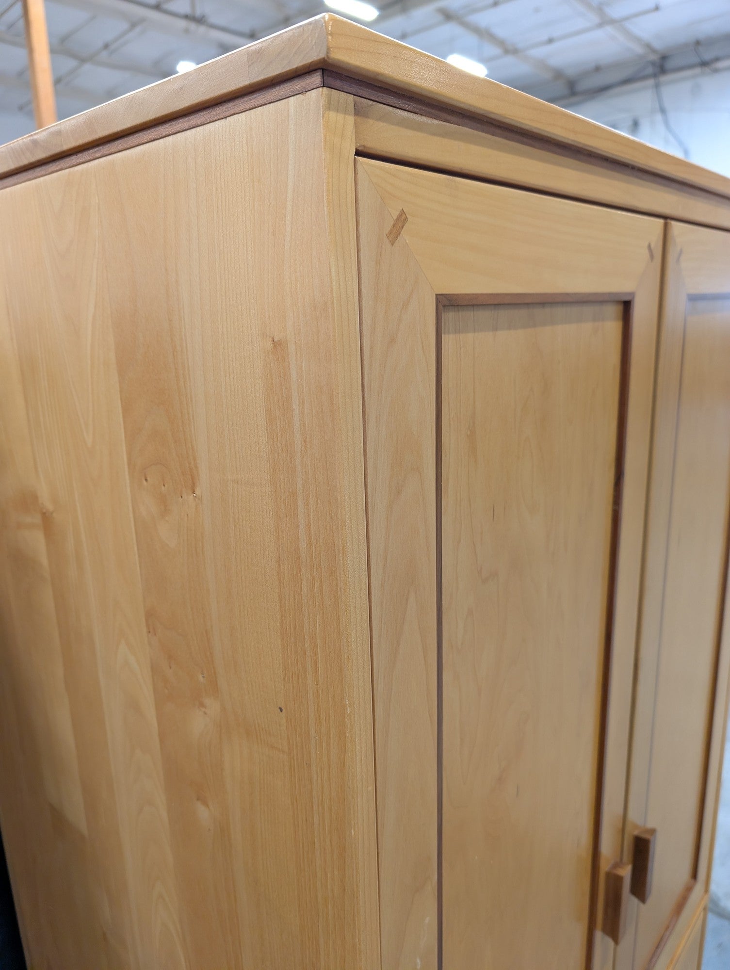 Wood Castle Corvallis 2000 Handcrafted Solid Wood Armoire with Cedar Drawers