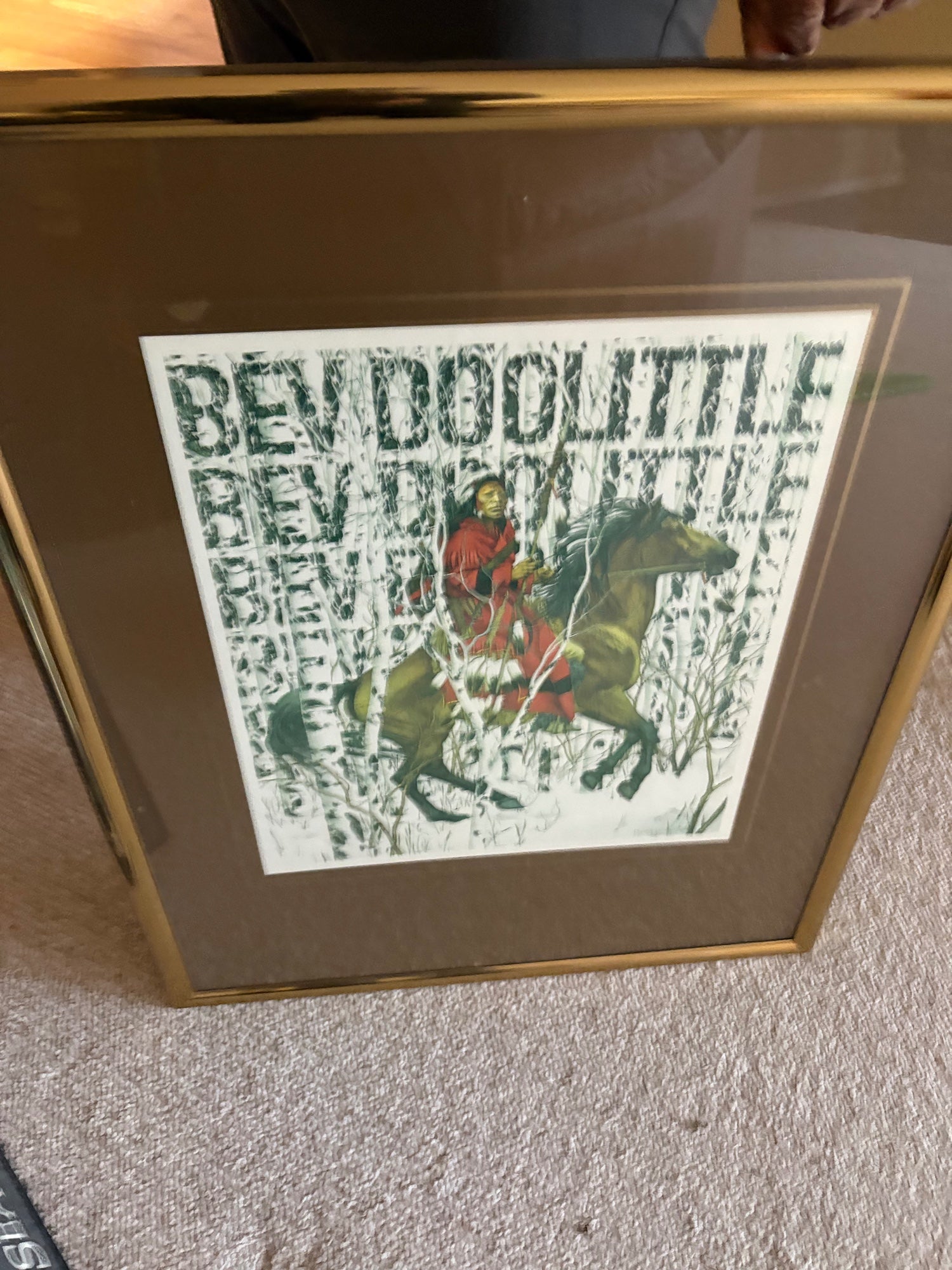 Bev Doolittle 'The Forest Has Eyes' Framed Art Print
