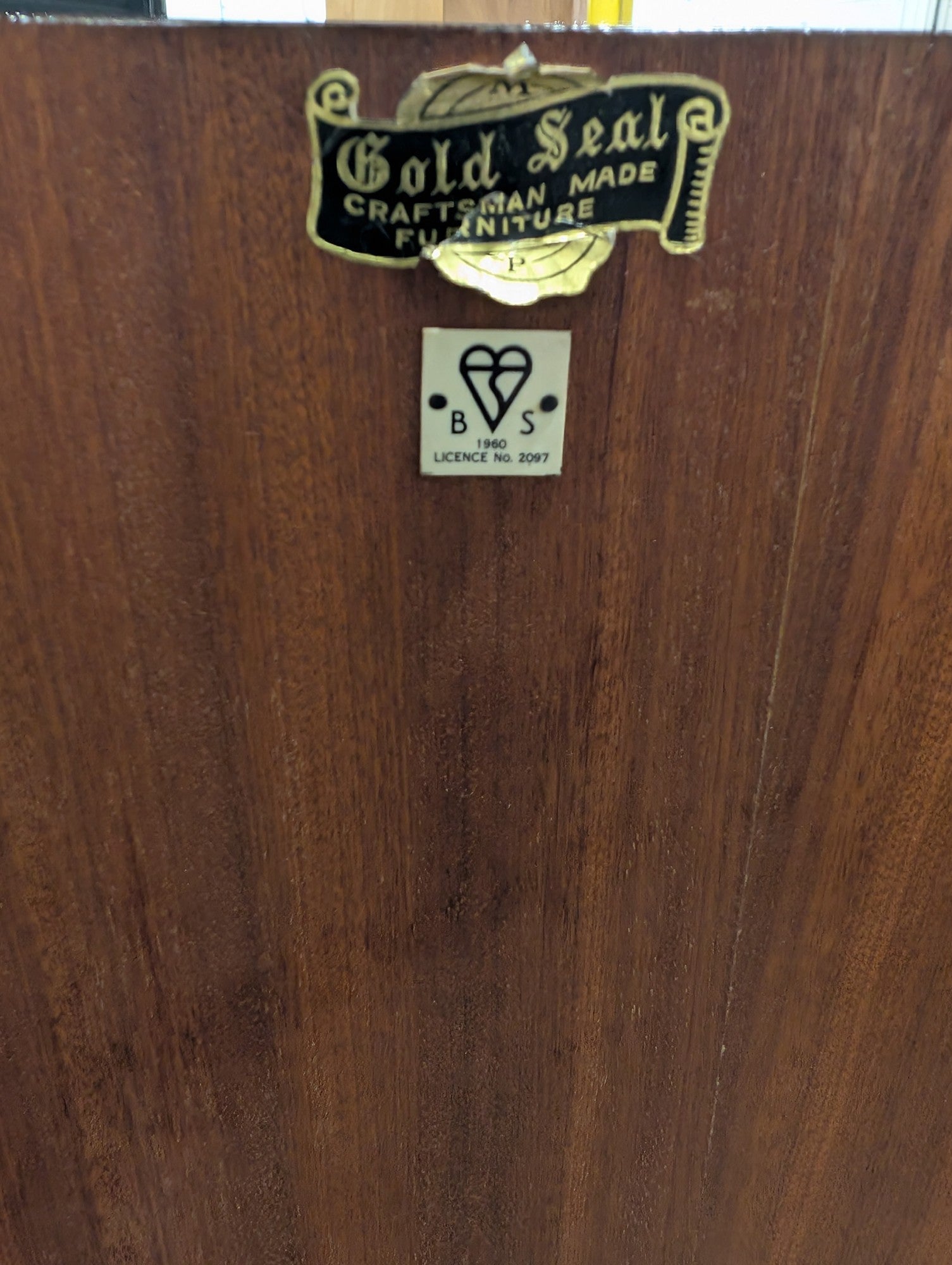 Gold Seal Craftsman Made Cocktail Cabinet
