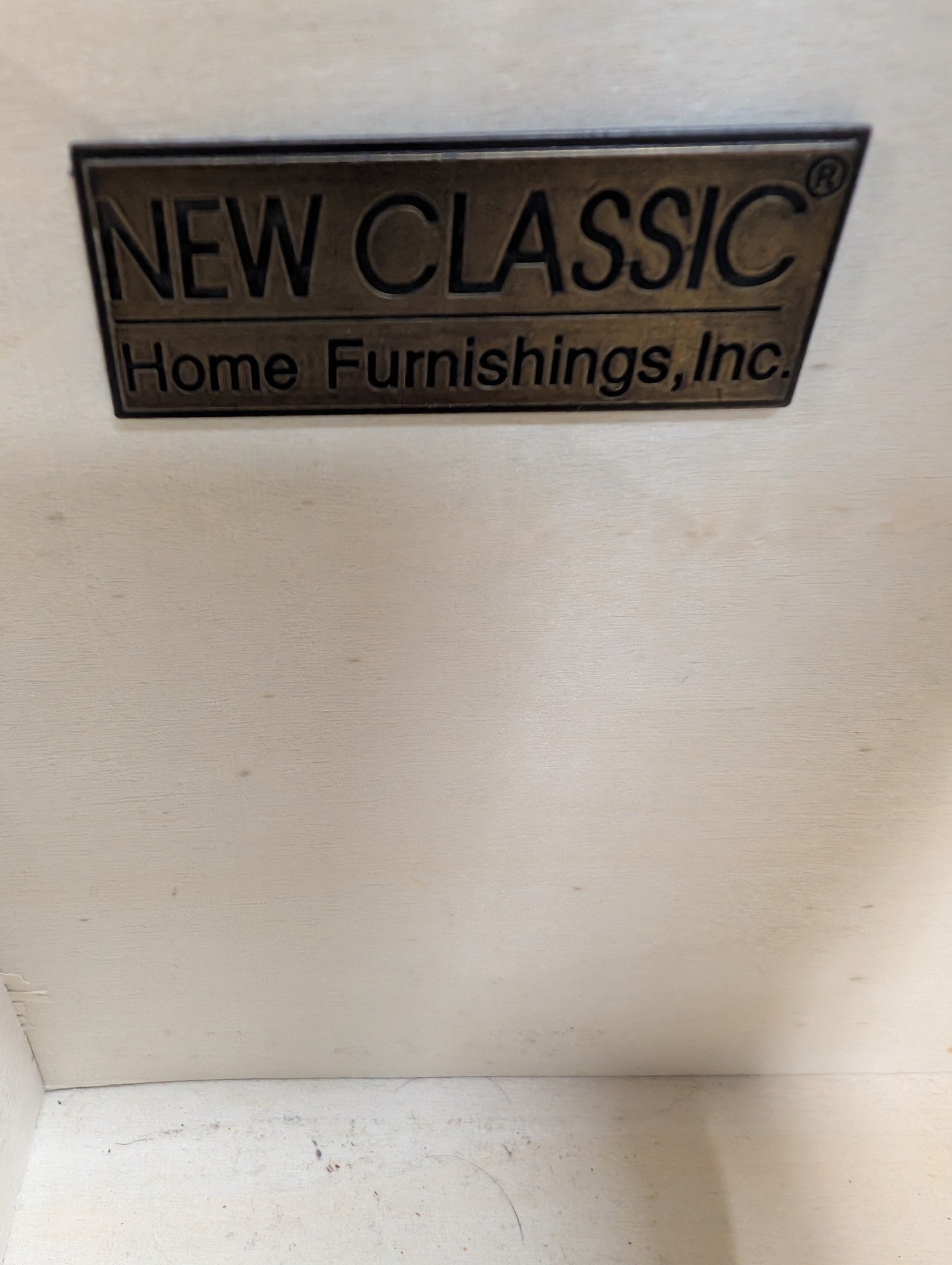 New Classic Home Furnishings Rich Wood Dresser with Cabinet