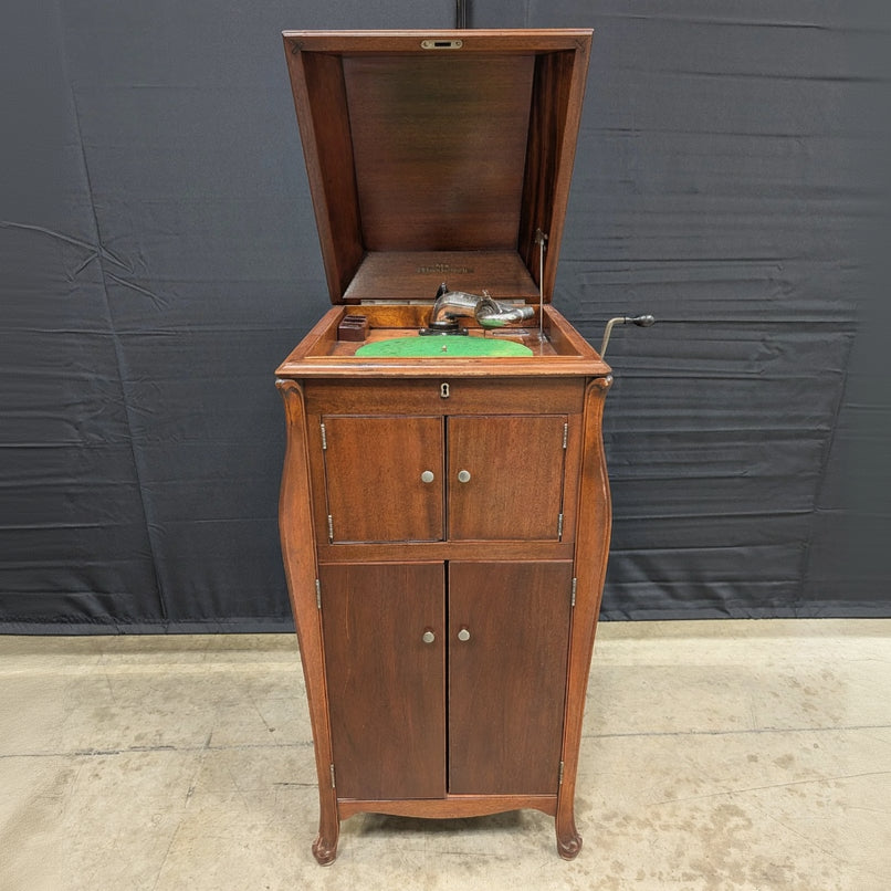 Vintage Victor VV-XI Victrola Phonograph Wood Cabinet