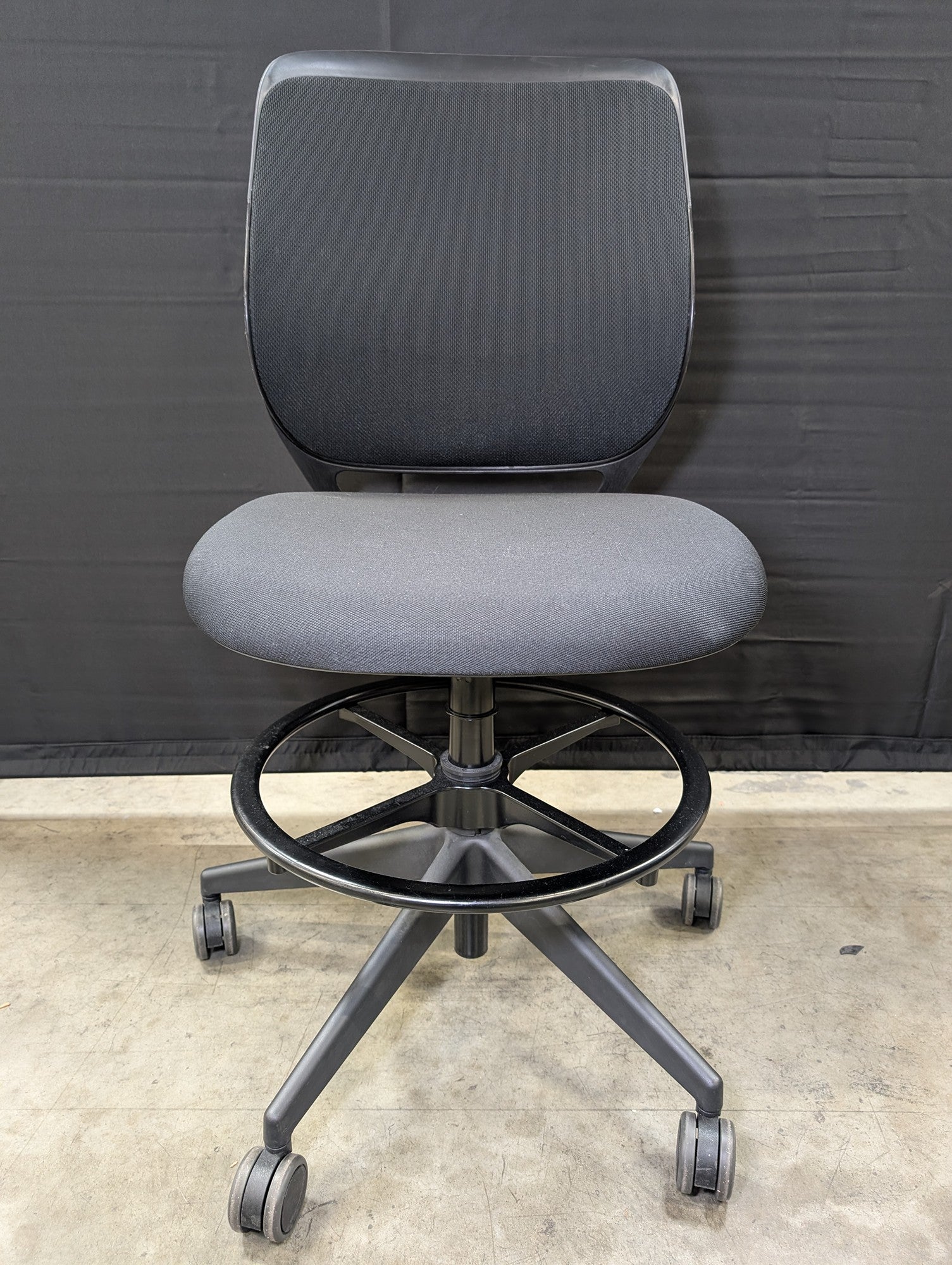 Steelcase 434710 Drafting Stool with Foot Ring