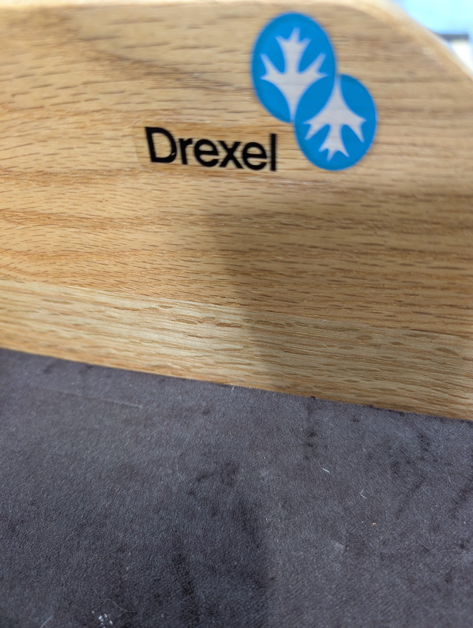 Drexel Heritage Mid-Century Wood Bar Cabinet Server with Drop-Leaf Top