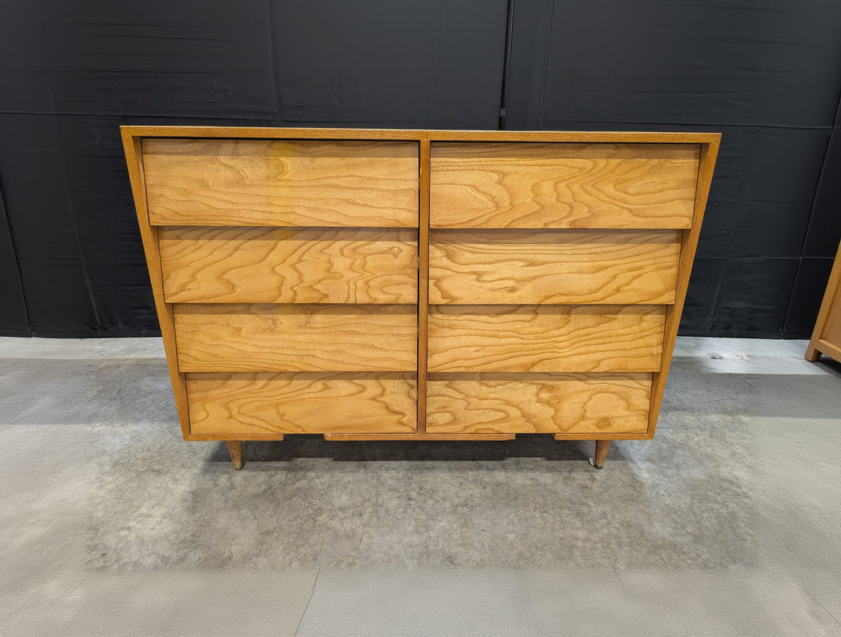 The Leighton Line Mid-Century Modern Tapered Wood Dresser