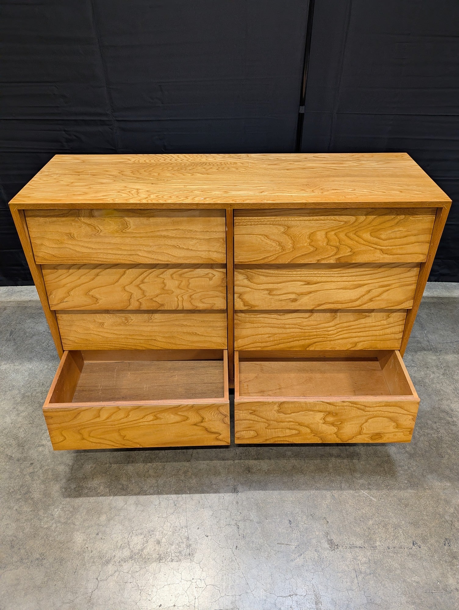 The Leighton Line Mid-Century Modern Tapered Wood Dresser