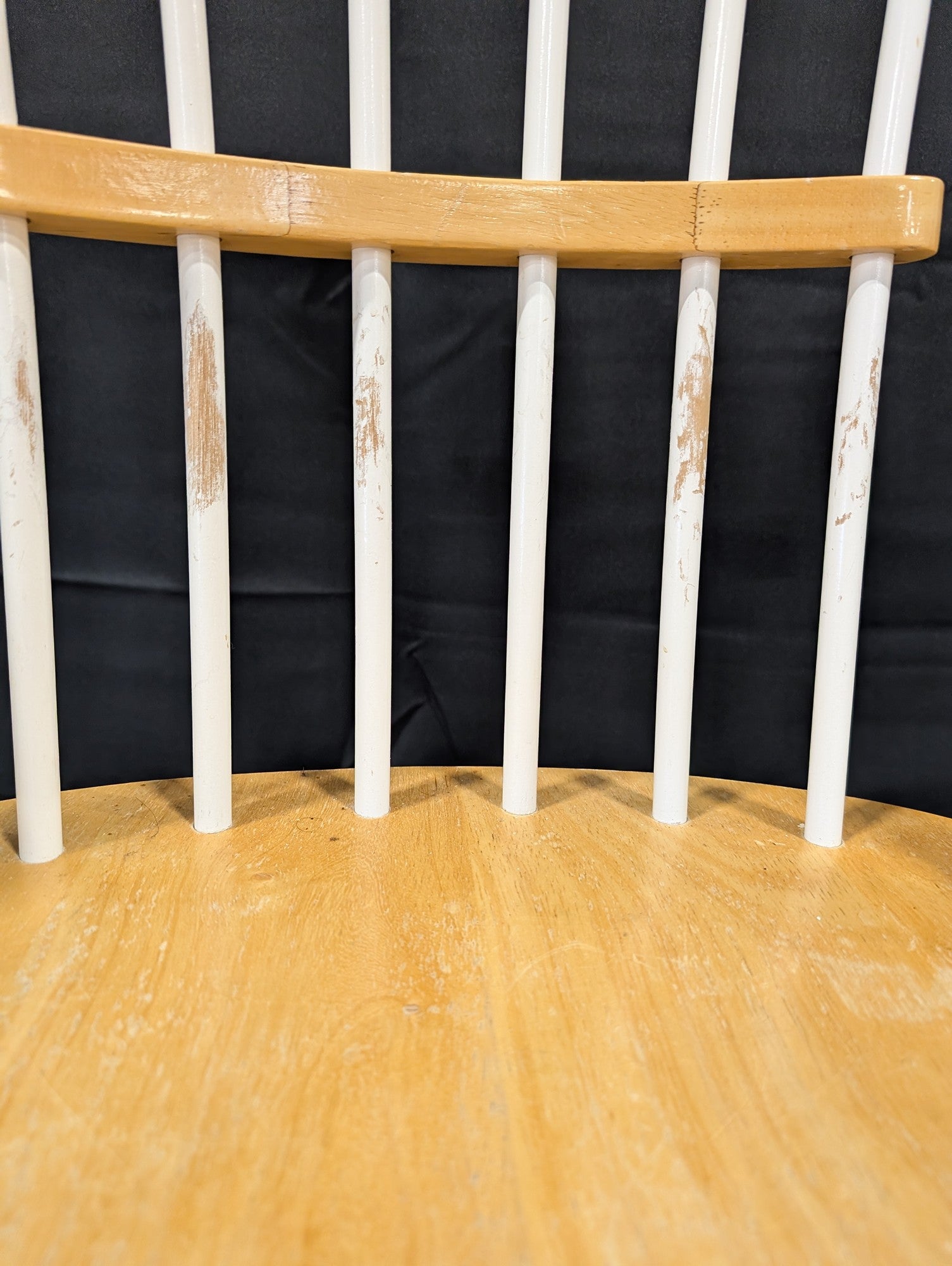 A'America Two-Tone Windsor Style Dining Chair