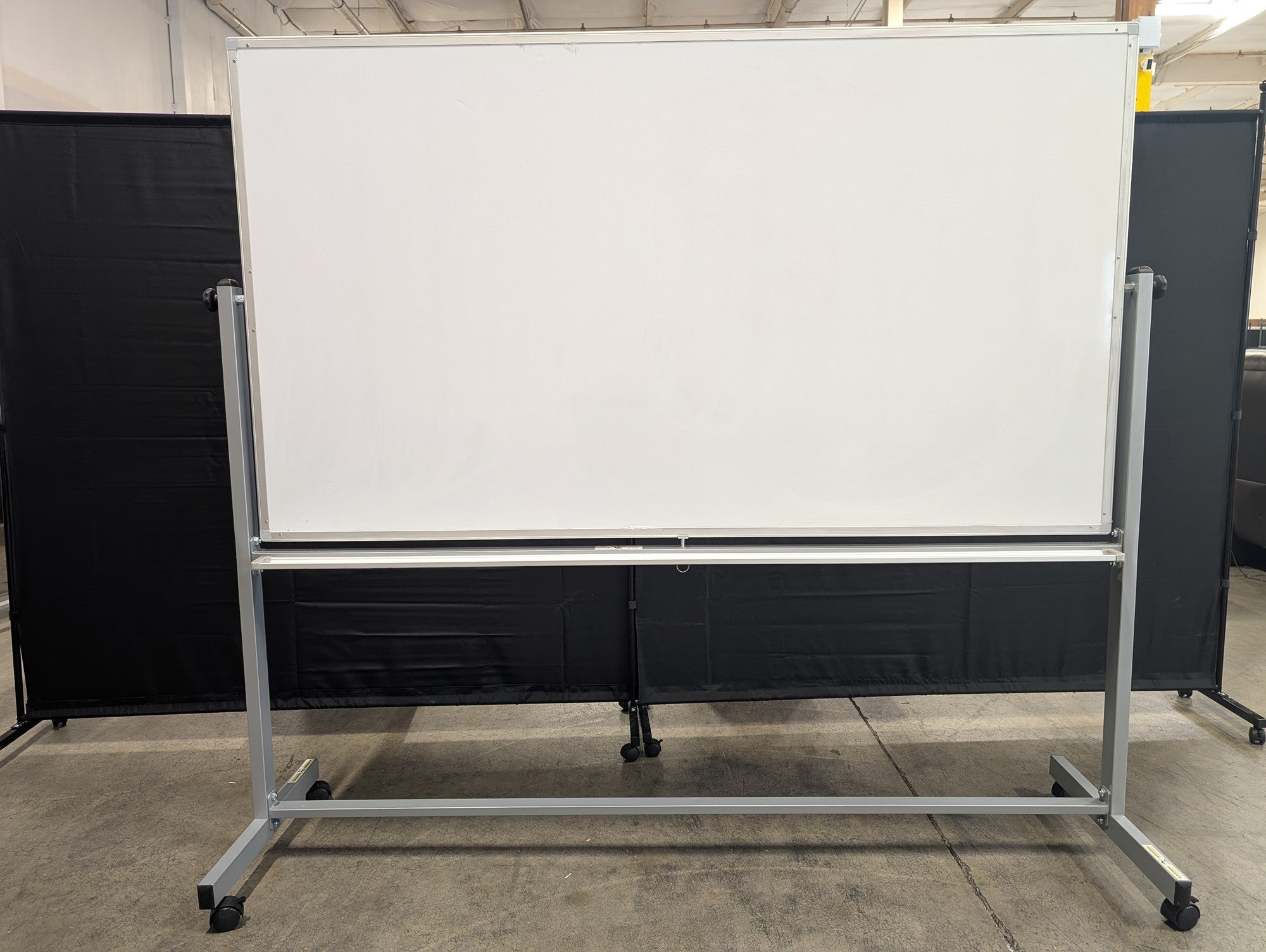 used GLOBAL® Mobile Dry Erase Whiteboard with Rolling Stand