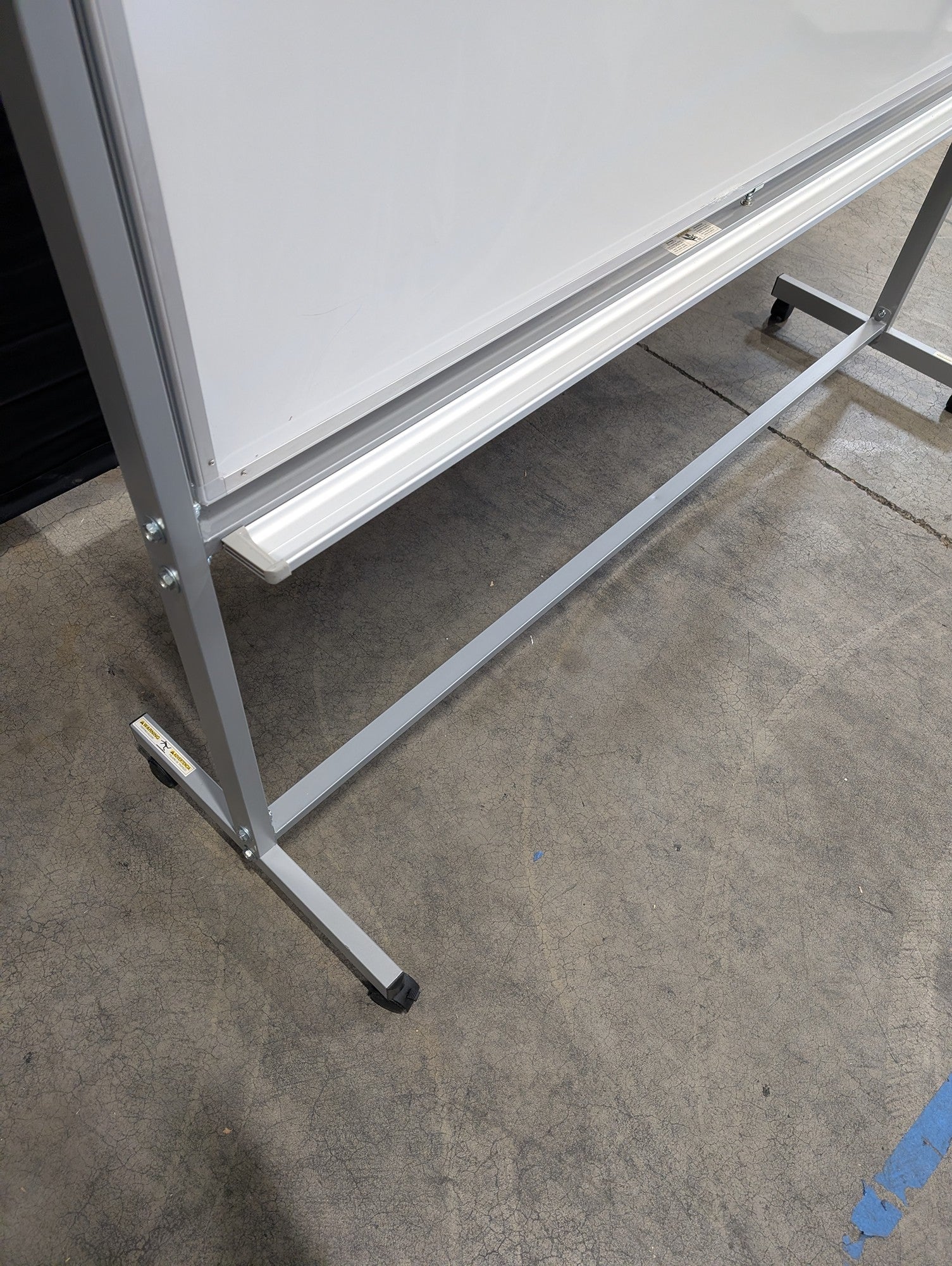 used GLOBAL® Mobile Dry Erase Whiteboard with Rolling Stand