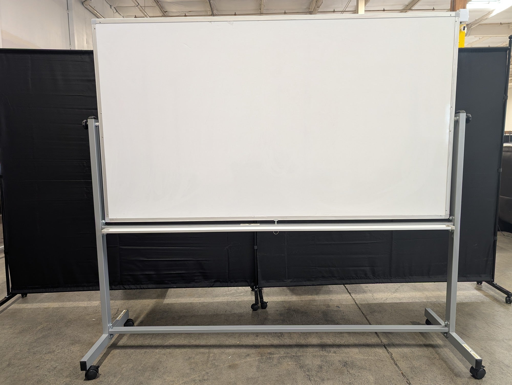 used GLOBAL® Mobile Dry Erase Whiteboard with Rolling Stand