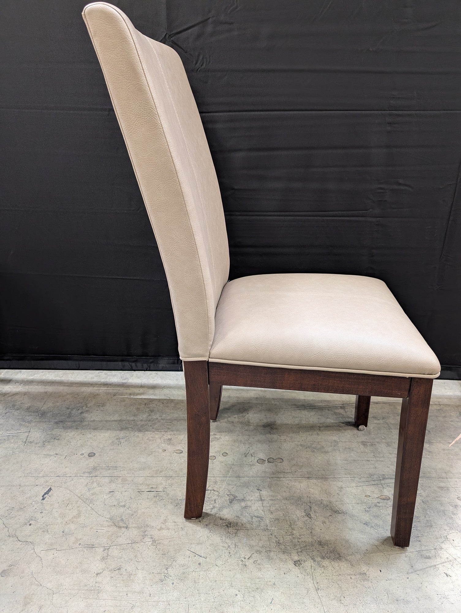 A-America Modern Upholstered Dining Chair with Tapered Back