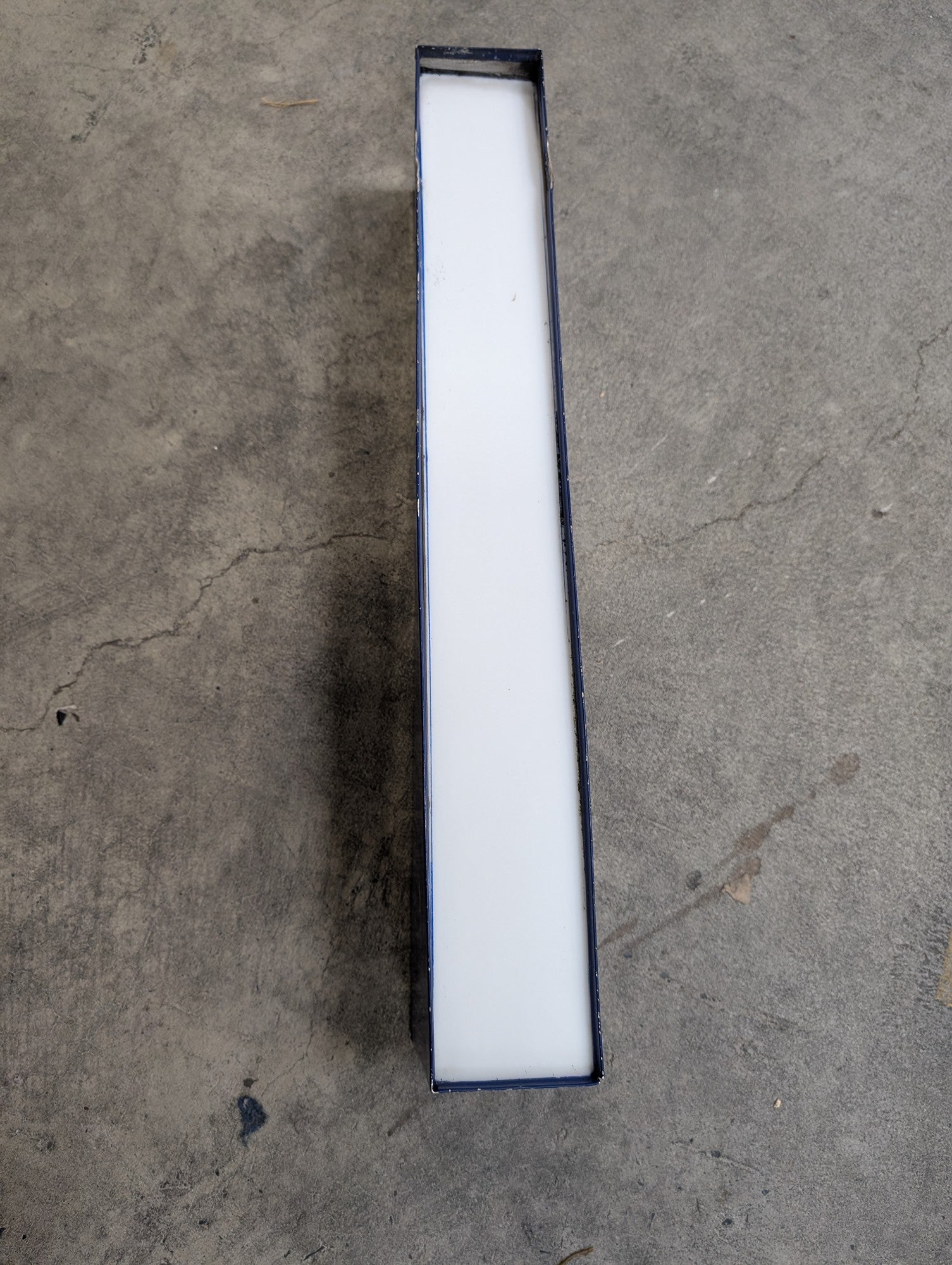 Vintage Industrial Channel Letter I Sign