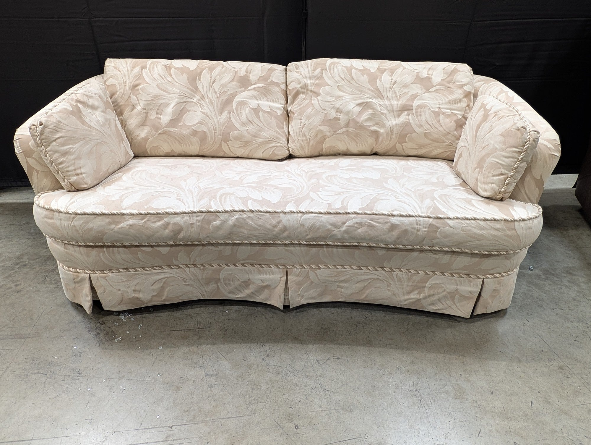 Sherrill Traditional Upholstered Sofa with Rolled Arms