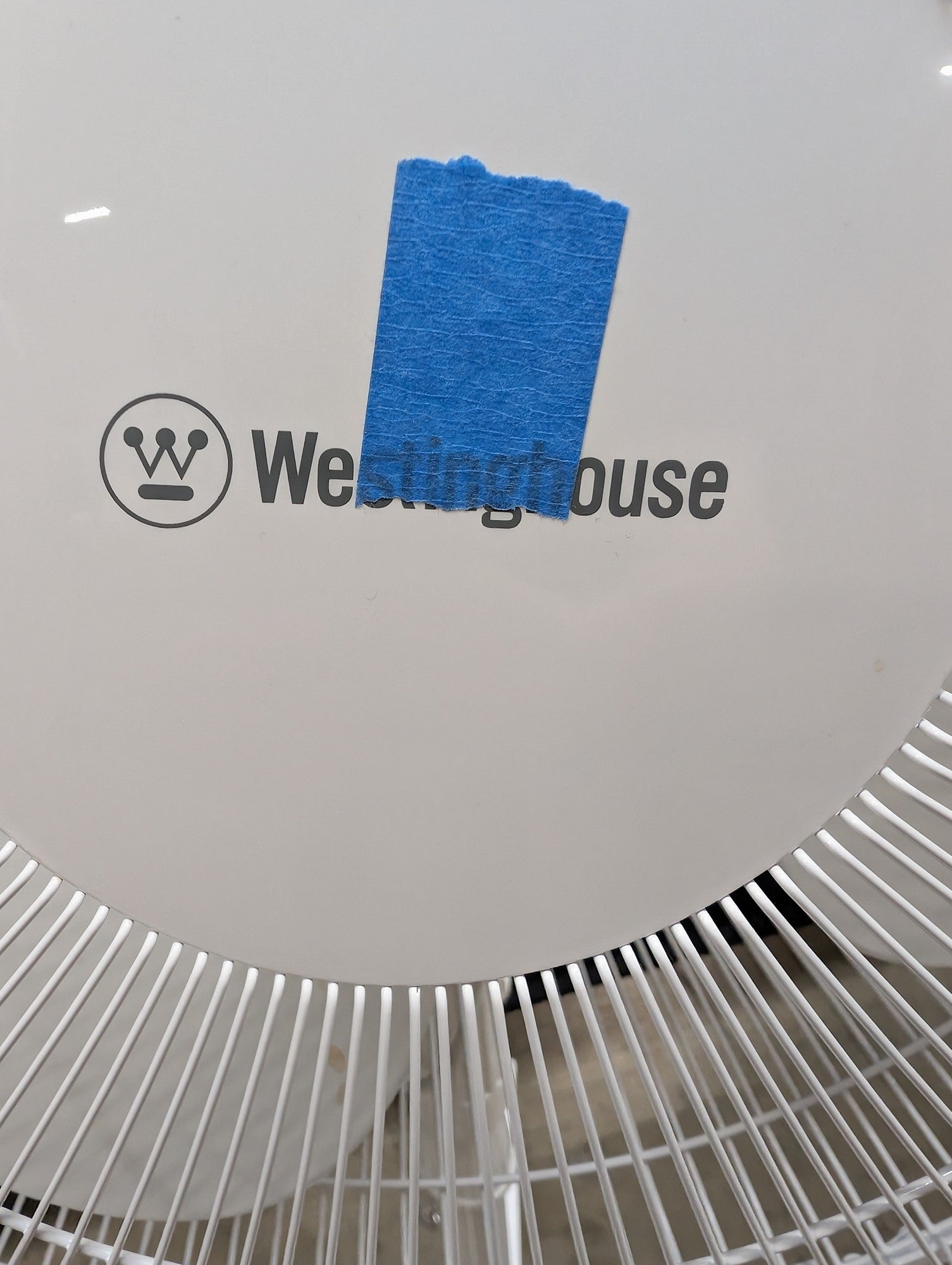 Westinghouse WFS16W White Pedestal Stand Fan